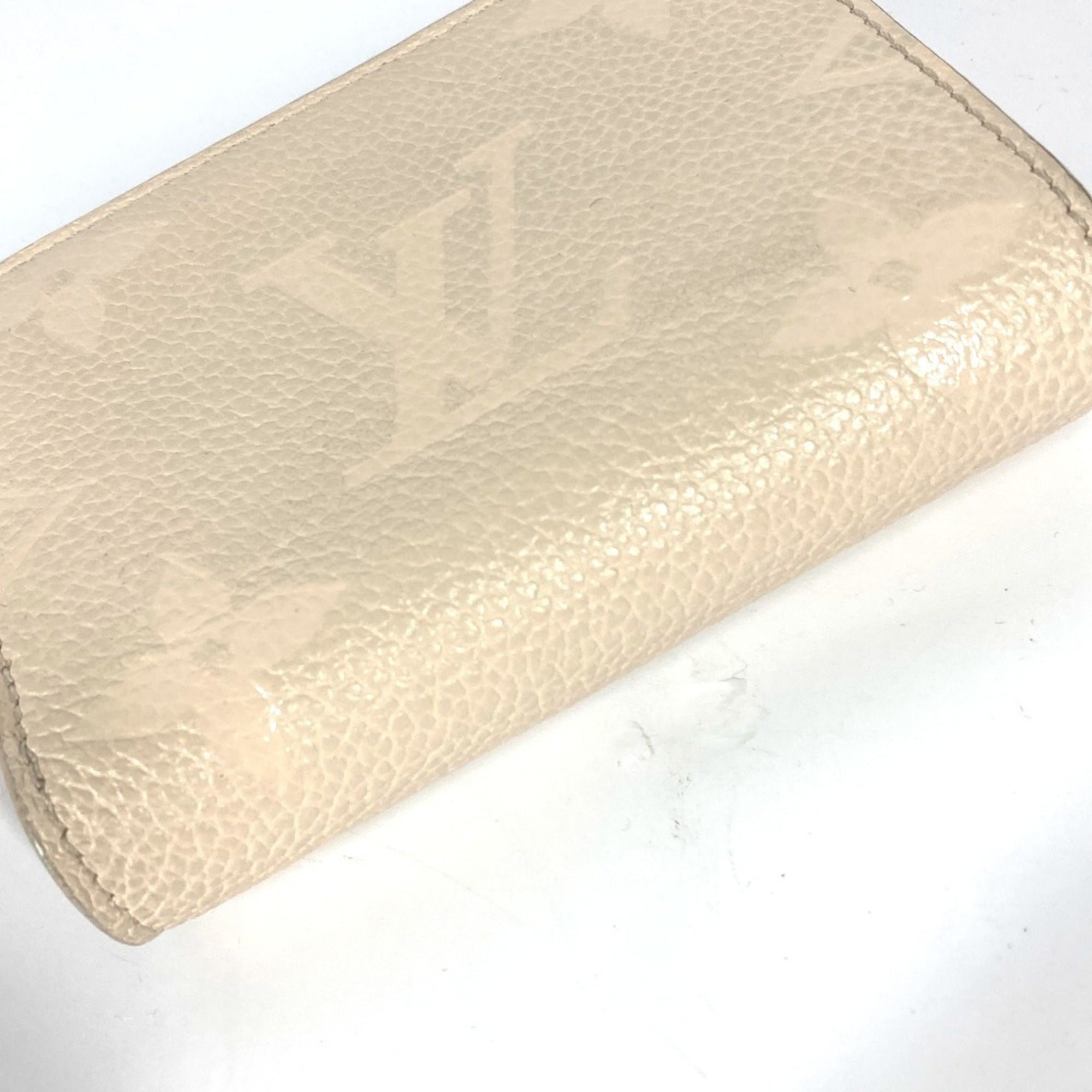 Louis Vuitton Monogram Empreinte Beige Leopard Monogram Empreinte Bill Wallet (Bi-Fold) (Pre-Owned)