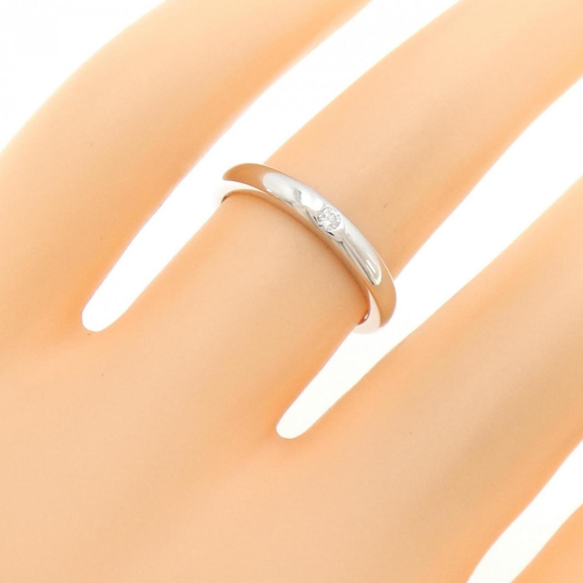 Tiffany Platinum 950 Band Ring (Pre-Owned)