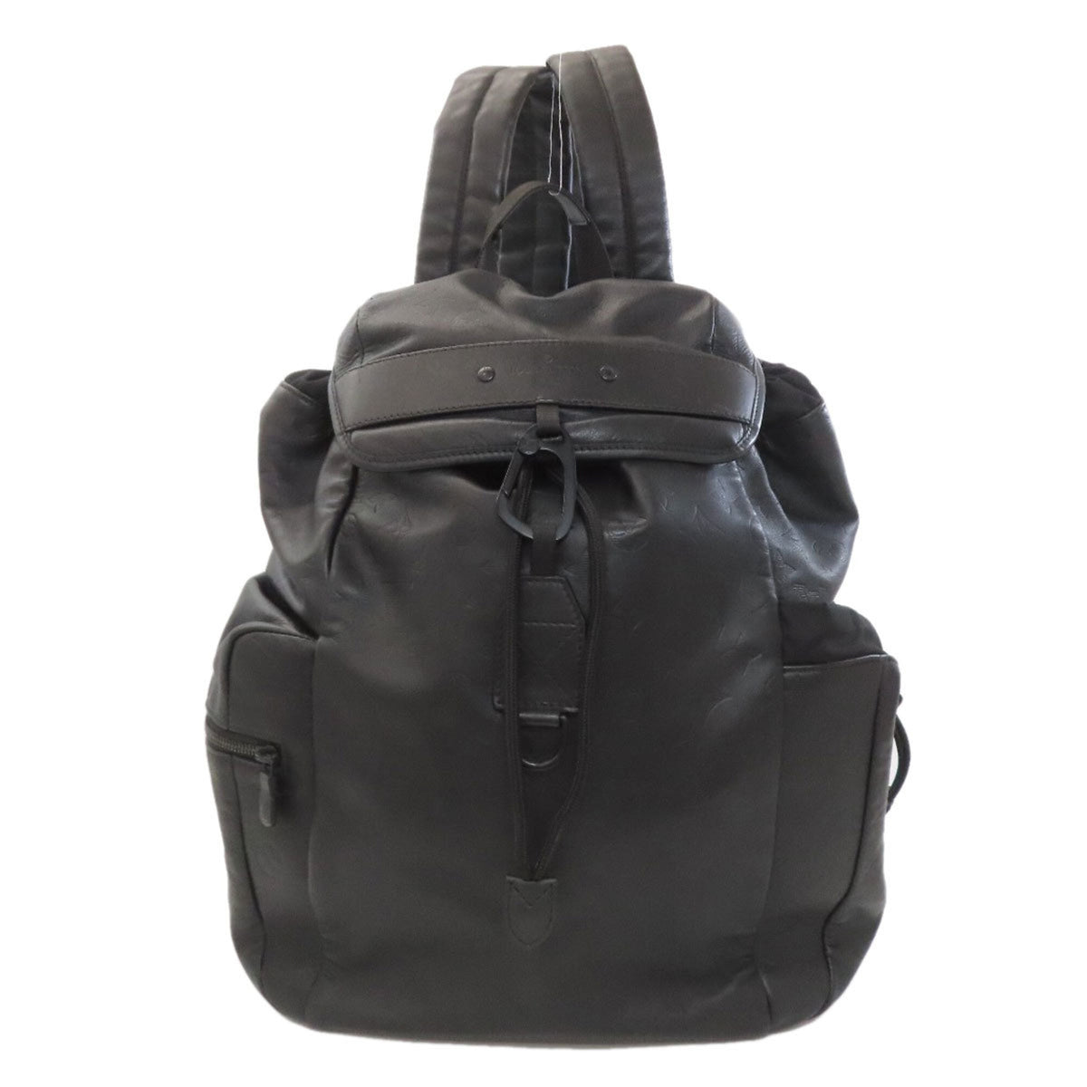 Louis Vuitton Black Monogram Shadow Backpack (Pre-Owned)