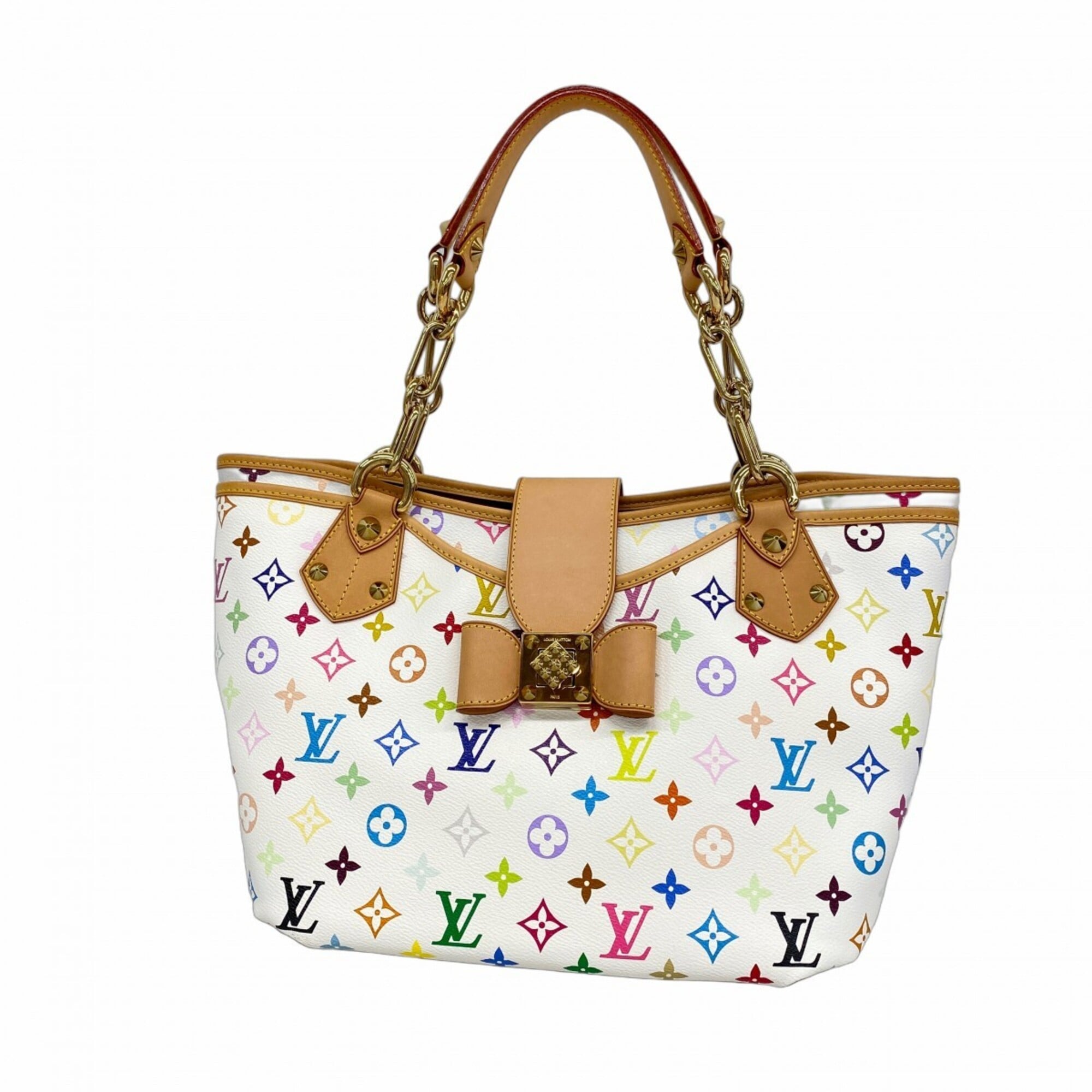 Louis Vuitton Blanc Tote Bag (Pre-Owned)