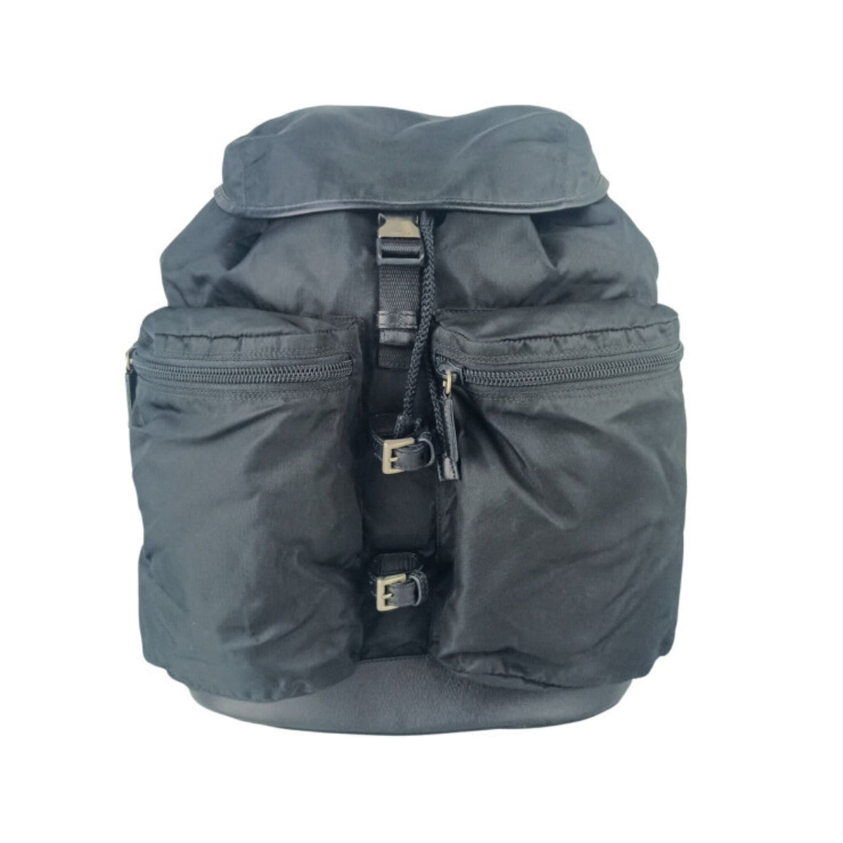 Prada Black Nylon Backpack (Pre-Owned)