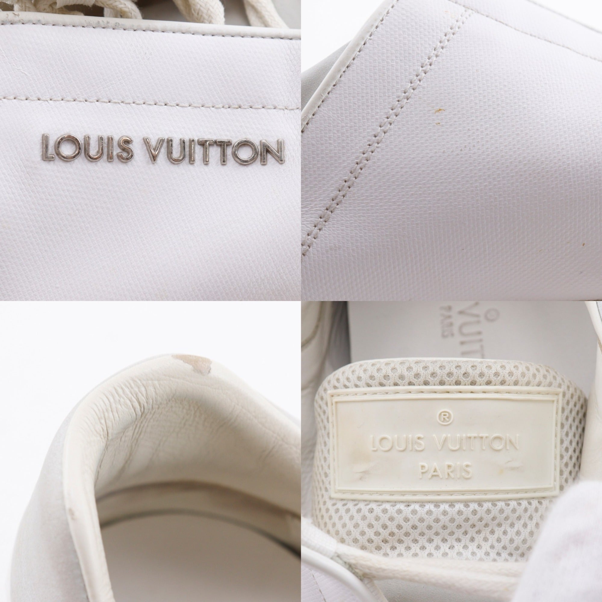 Louis Vuitton White Sneakers (Pre-Owned)
