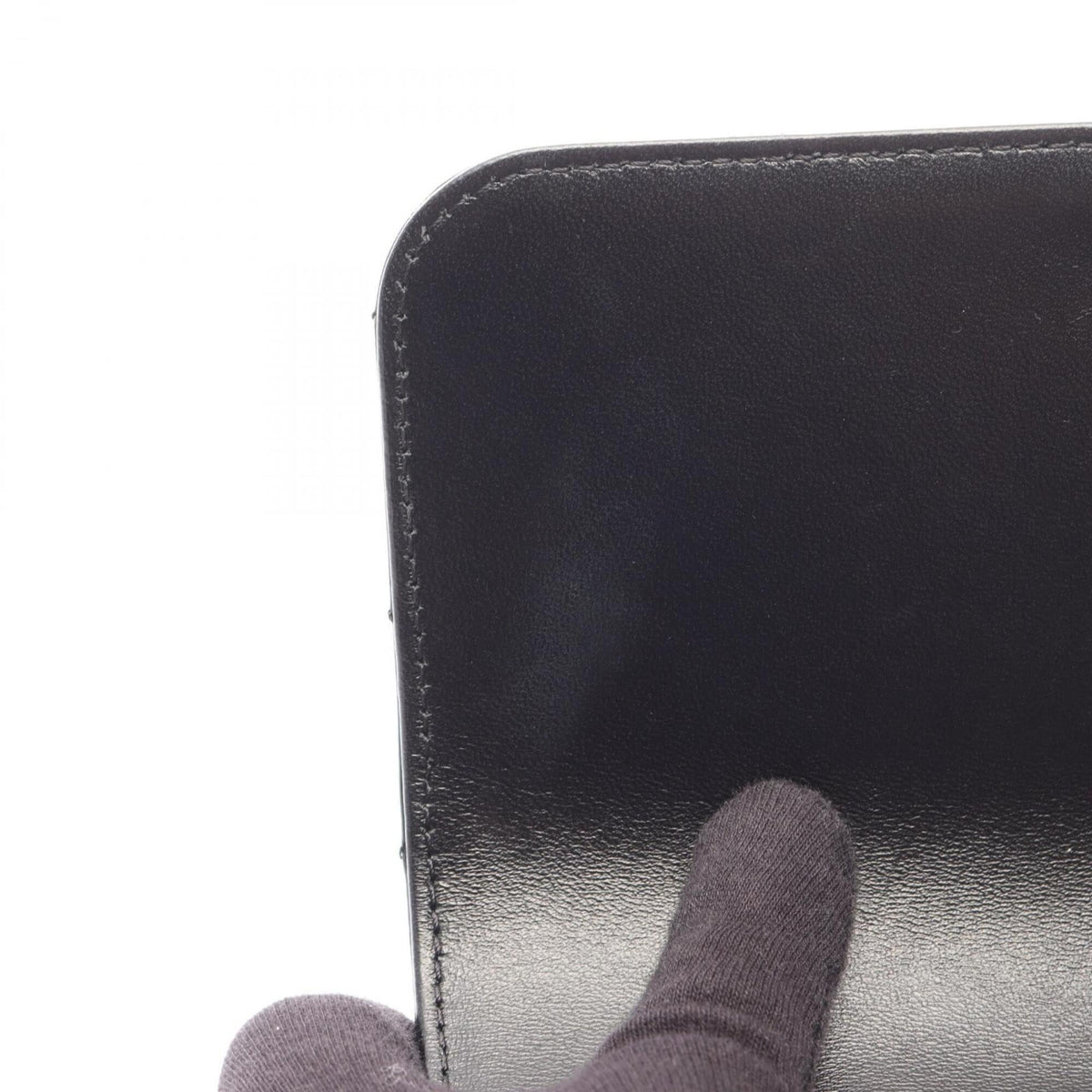 Chanel Black Leather Handbag Shoulder Bag (Pre-Owned)