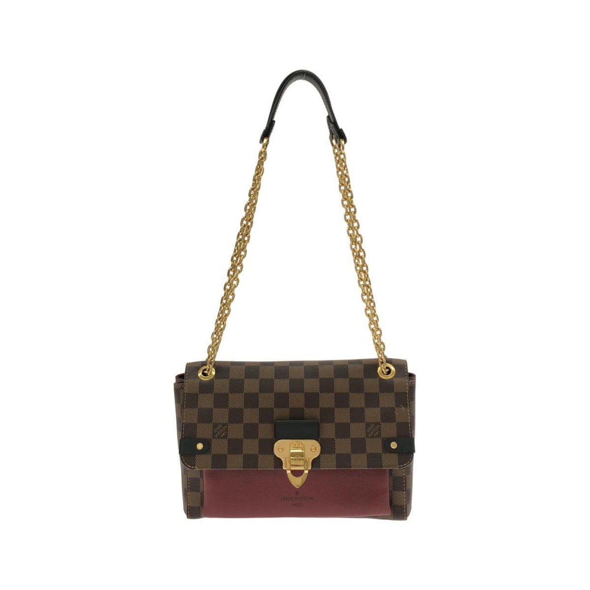 Louis Vuitton Brown Coated Canvas Shoulder Bag (Pre-Owned)
