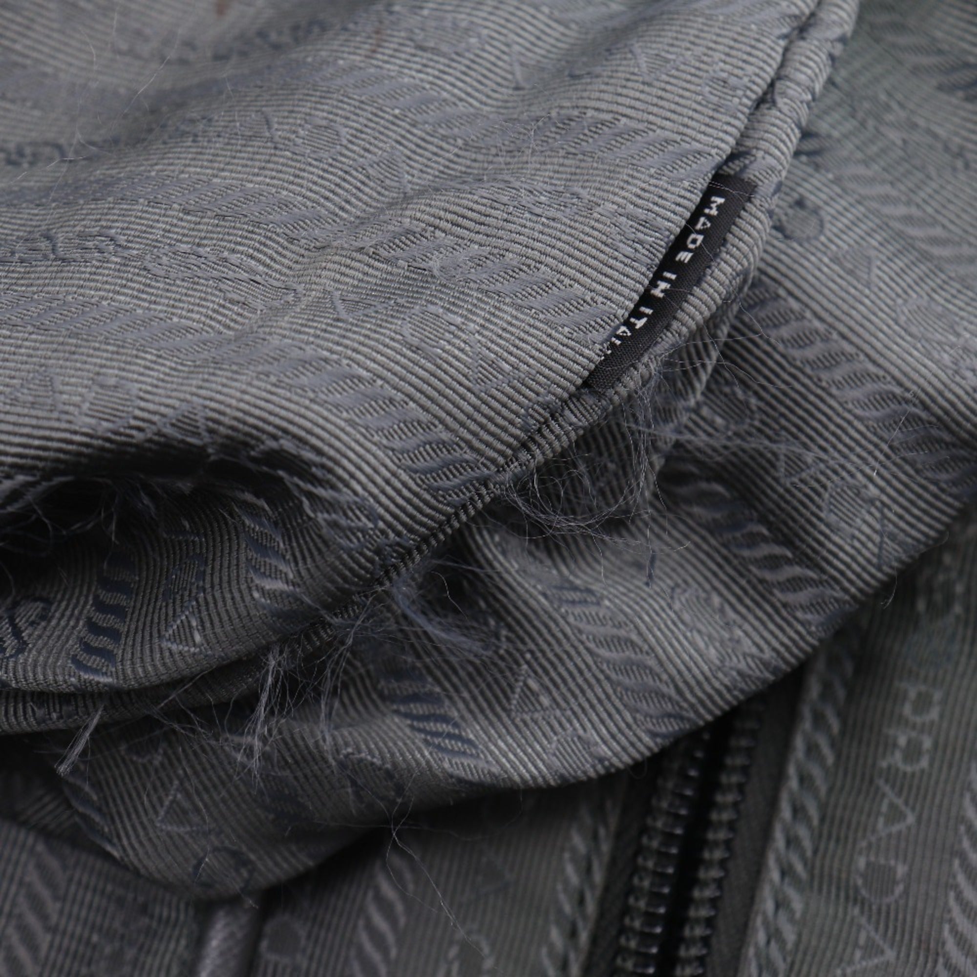 Prada Khaki Nylon Tote Bag (Pre-Owned)