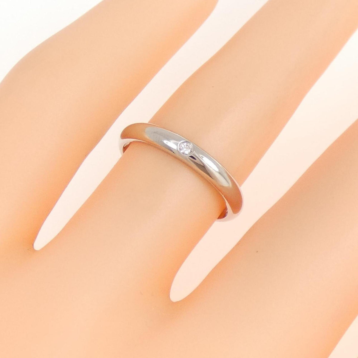 Cartier Platinum 950 Band Ring (Pre-Owned)