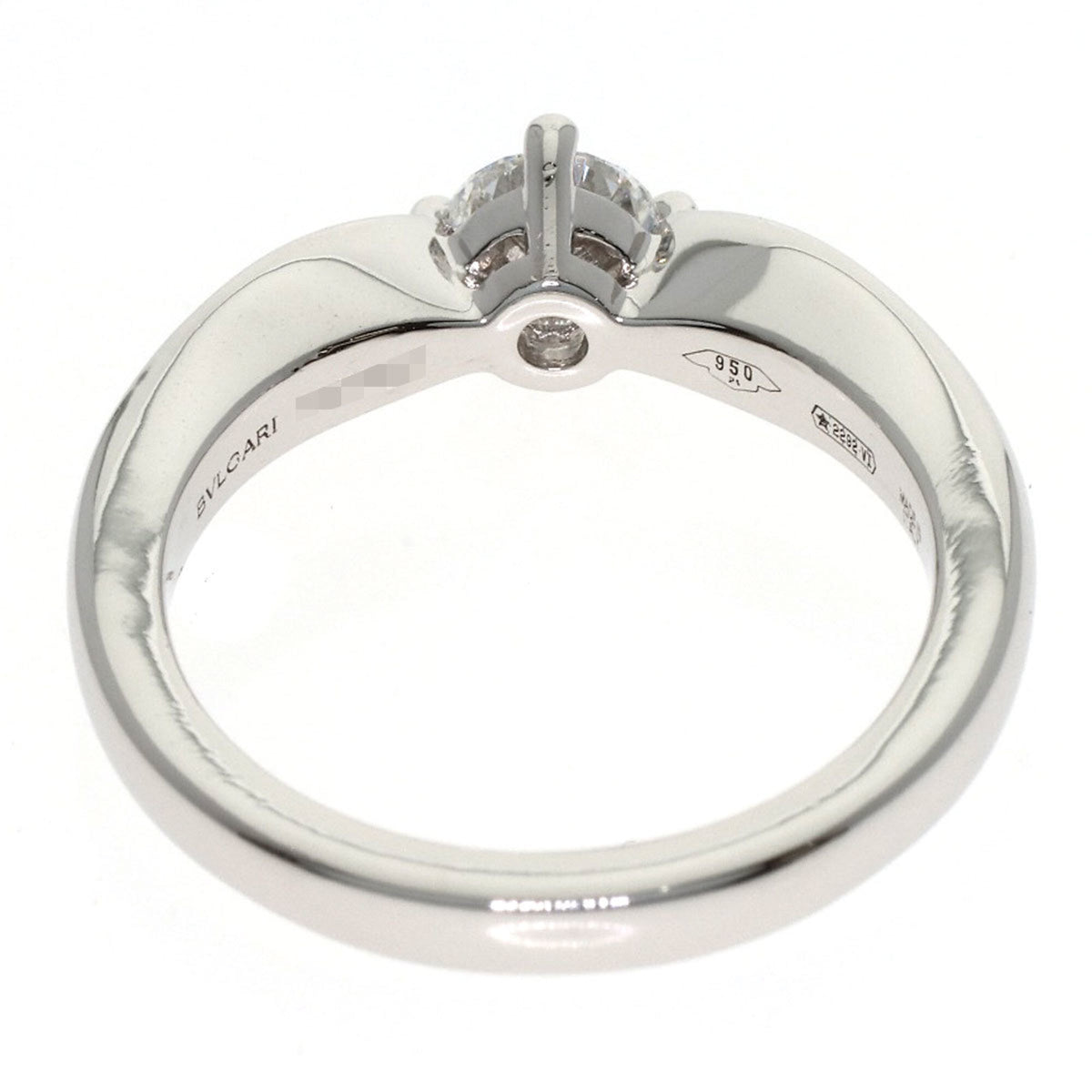 Bvlgari Platinum 950 Band Ring (Pre-Owned)