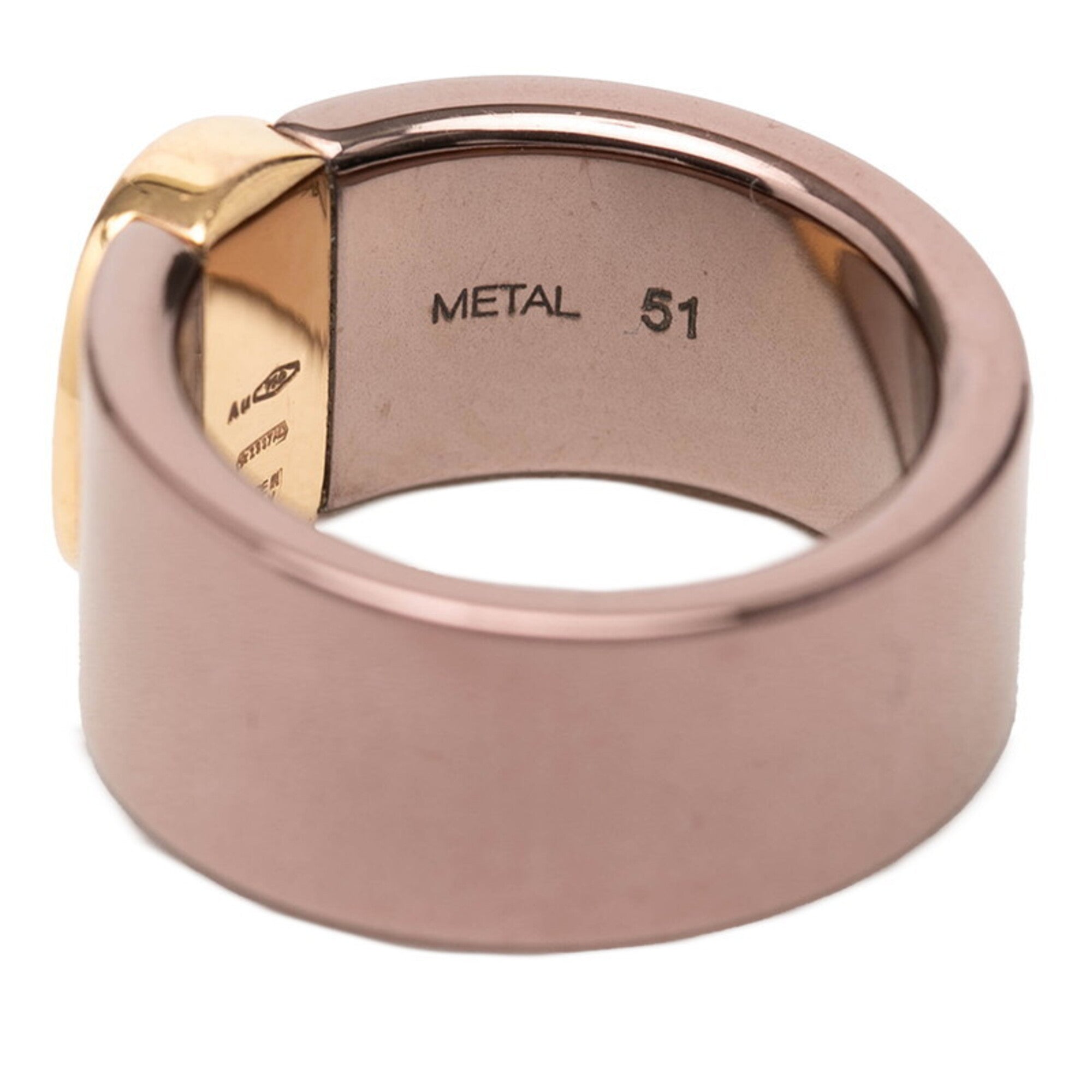 Bvlgari Bvlgari Bvlgari Pink Band Ring (Pre-Owned)