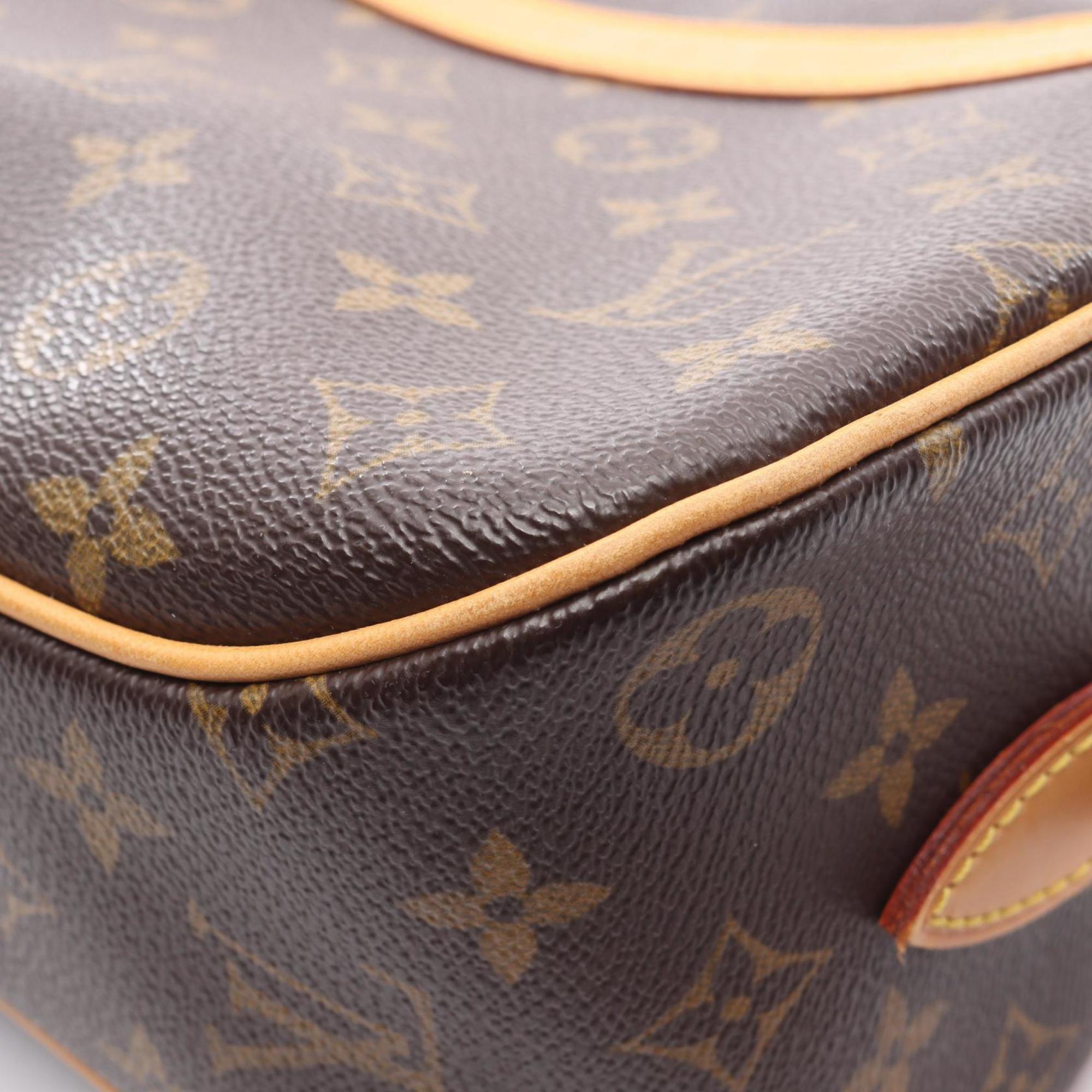 Louis Vuitton Brown Coated Canvas Monogram Pvc Leather Shoulder Bag (Pre-Owned)