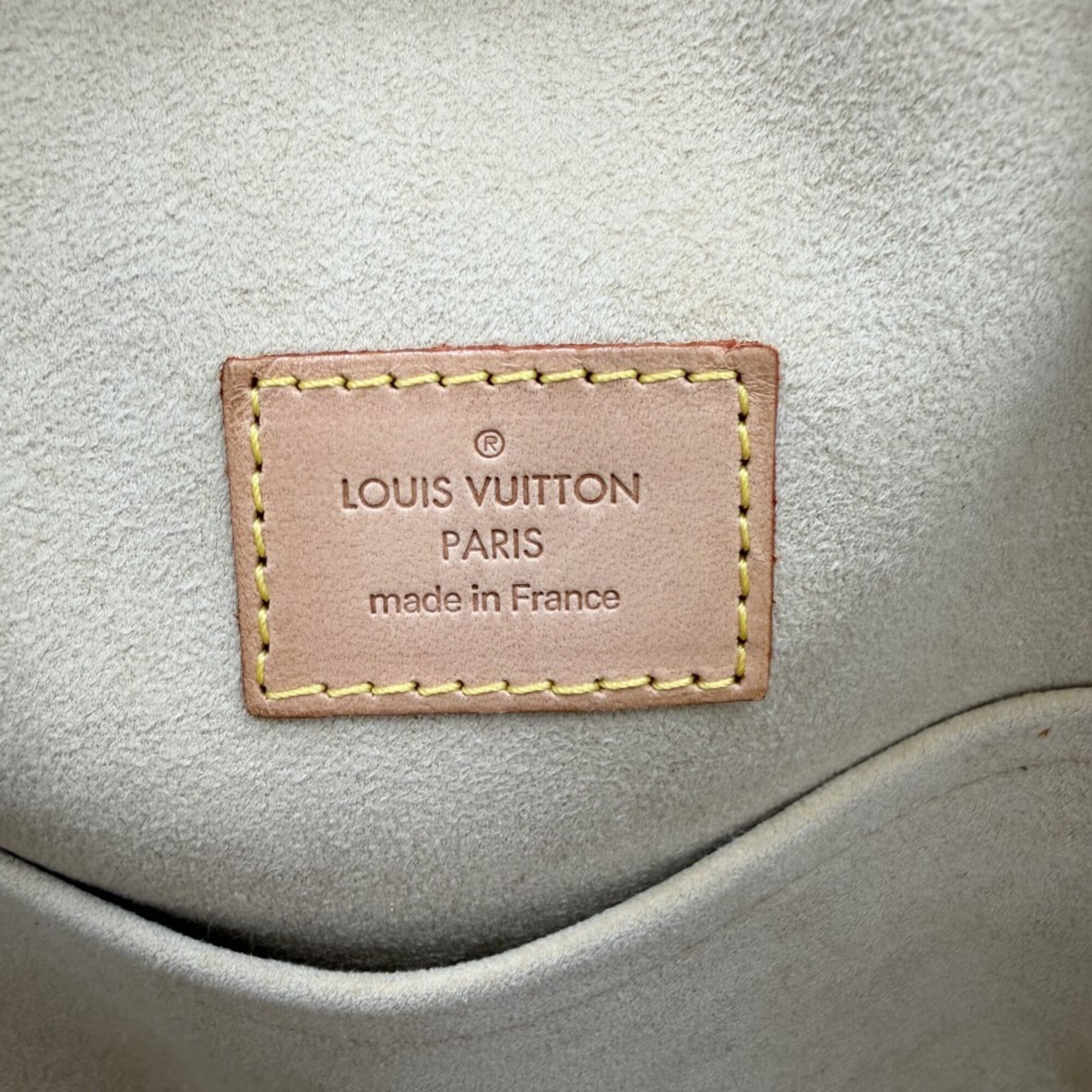 Louis Vuitton Brown Monogram Canvas Handbag (Pre-Owned)