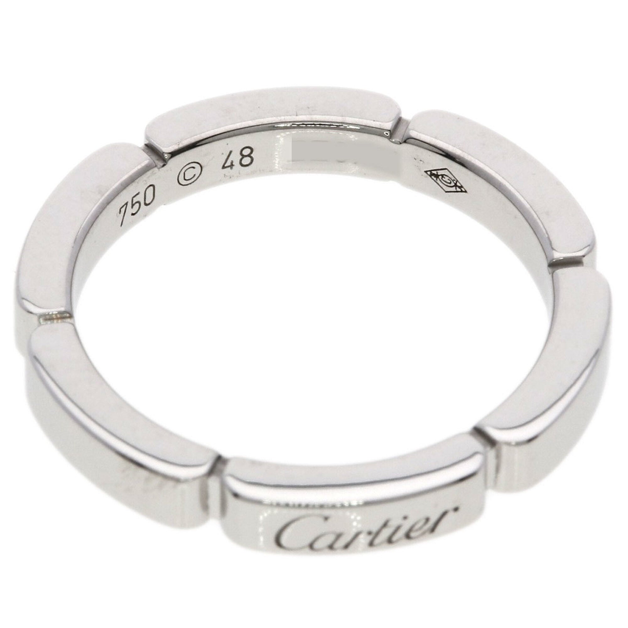Cartier White Gold (18K) Band Ring (Pre-Owned)