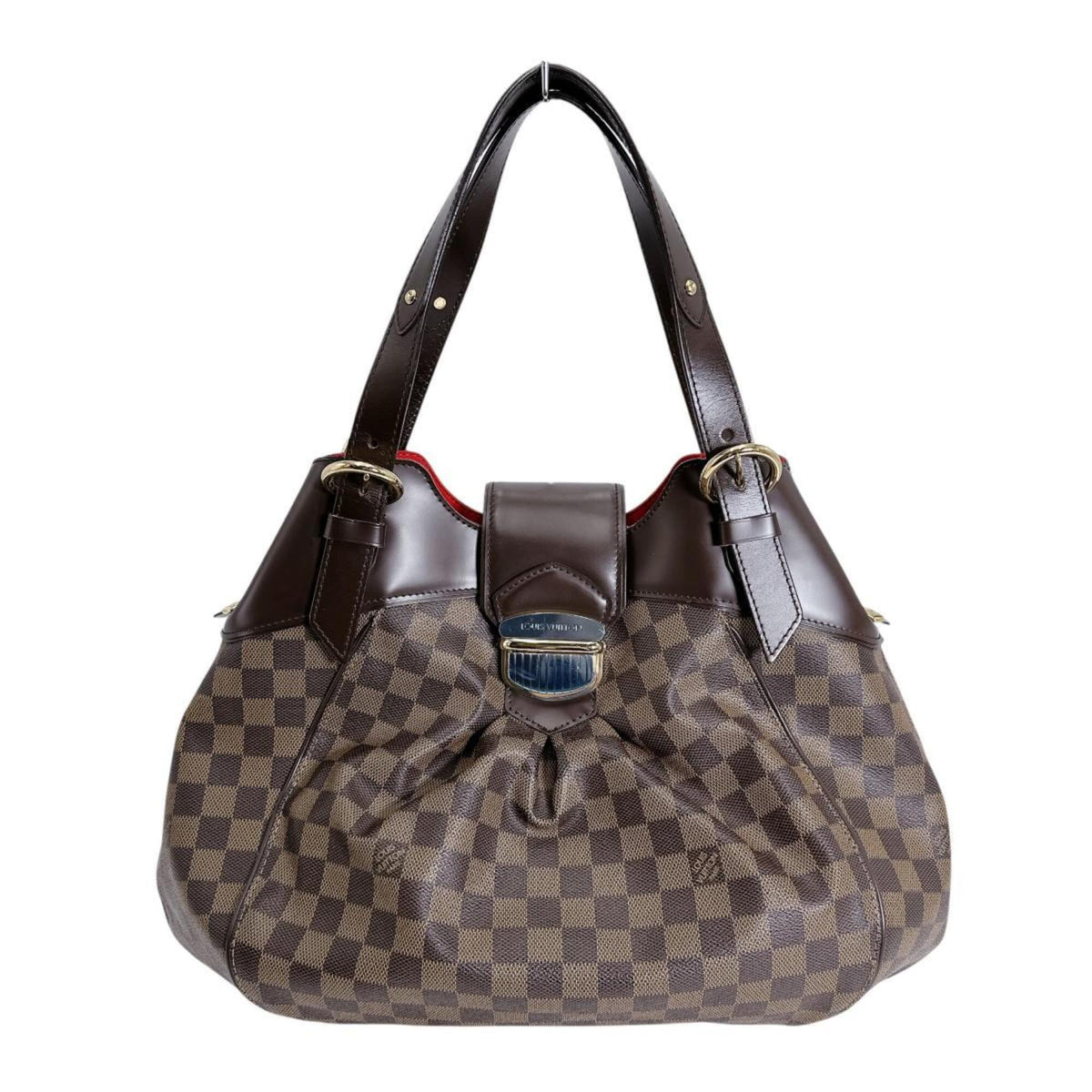 Louis Vuitton Damier Brown Damier Canvas Handbag Tote Bag (Pre-Owned)