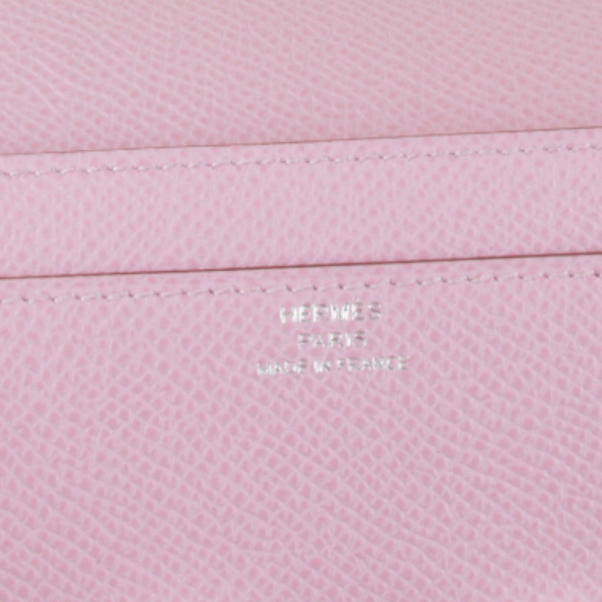 Hermes Pink Leather Pochette Shoulder Bag (Pre-Owned)