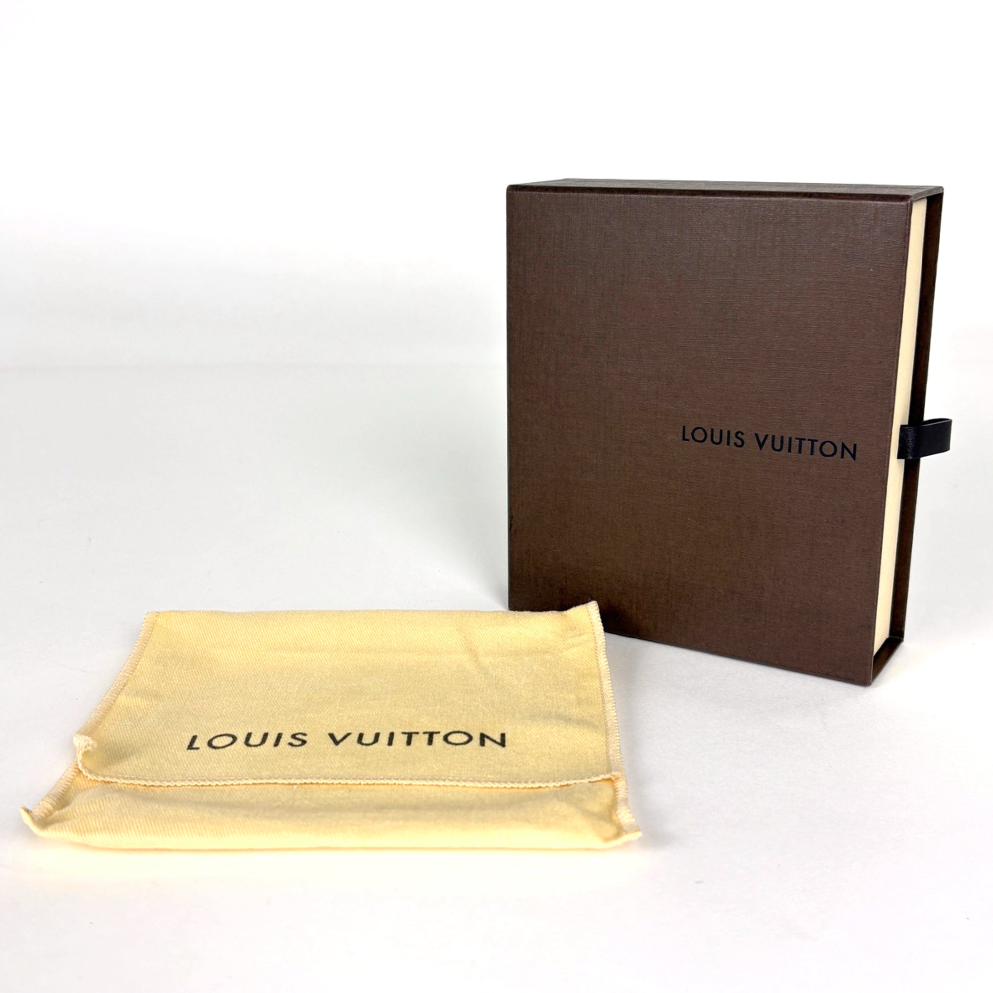 Louis Vuitton Brown Monogram Wallet (Bi-Fold) (Pre-Owned)