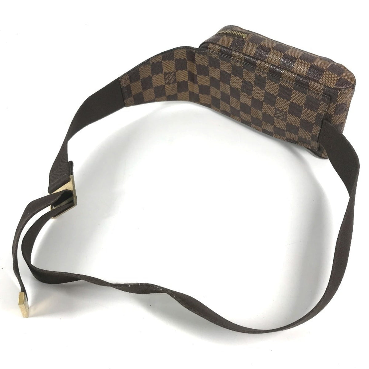 Louis Vuitton Brown Damier Canvas Ebene Damier Canvas Fanny Pack Shoulder Bag (Pre-Owned)
