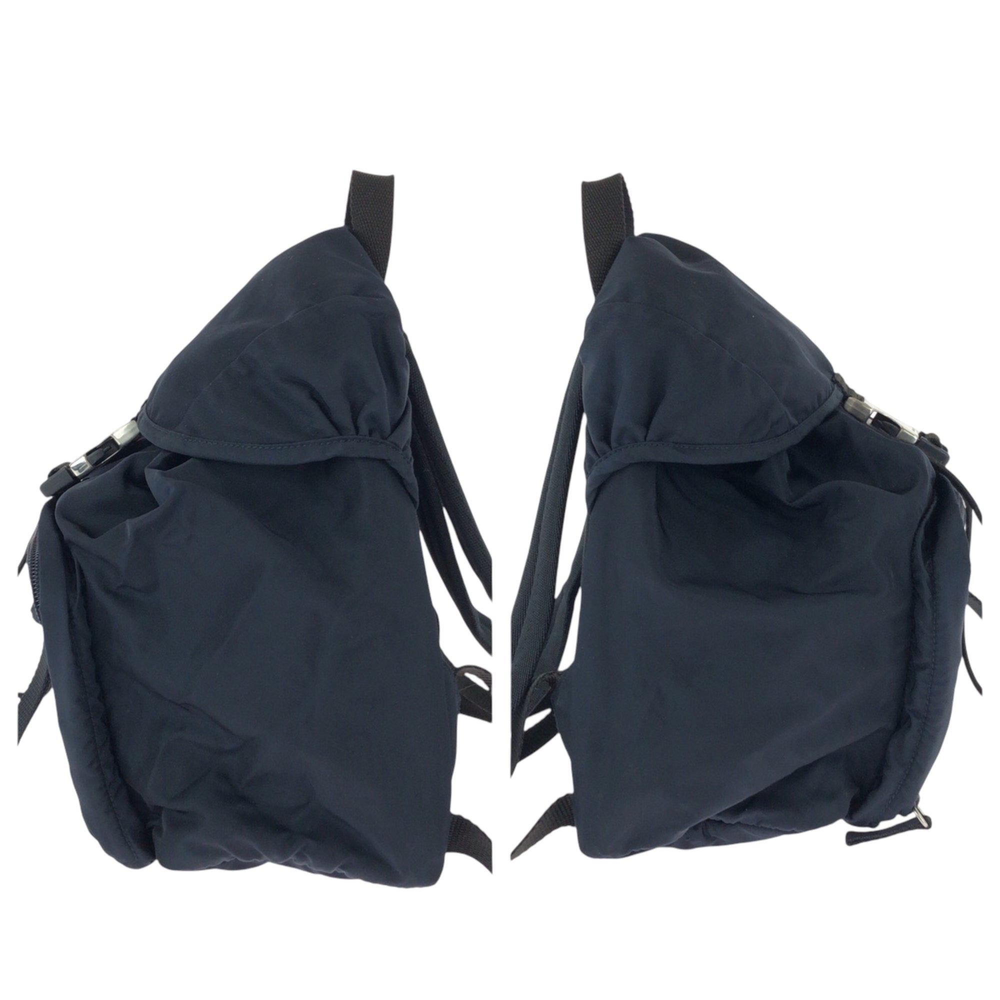 Prada Navy Nylon Backpack (Pre-Owned)