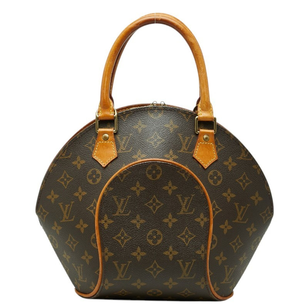 Louis Vuitton Brown Pvc Leather Handbag (Pre-Owned)
