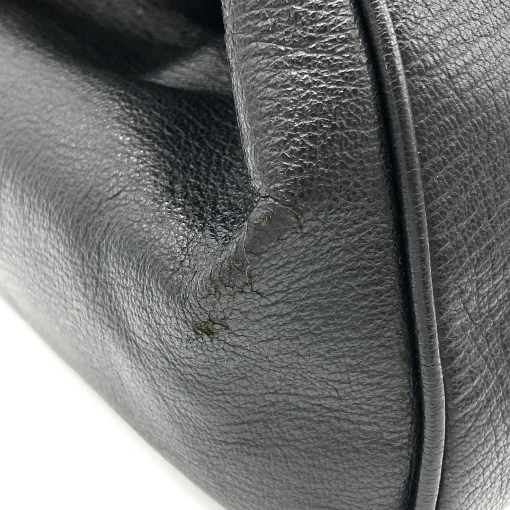 Prada Black Leather Handbag (Pre-Owned)