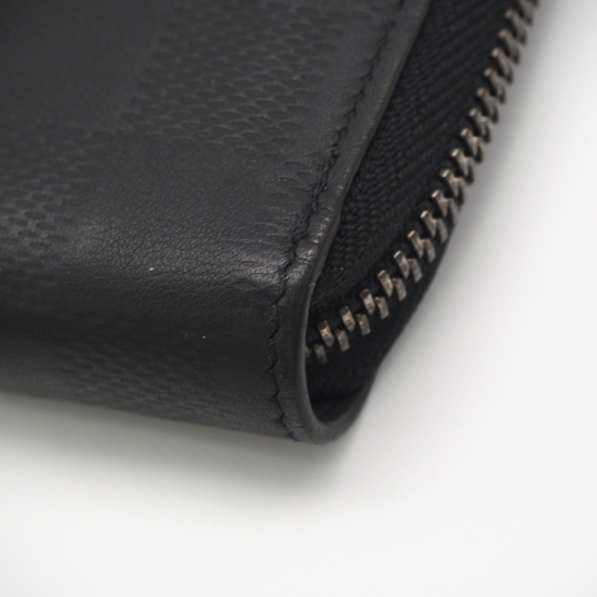 Louis Vuitton Black Damier Canvas Infini Onyx Damier Infini Long Wallet (Bi-Fold) (Pre-Owned)