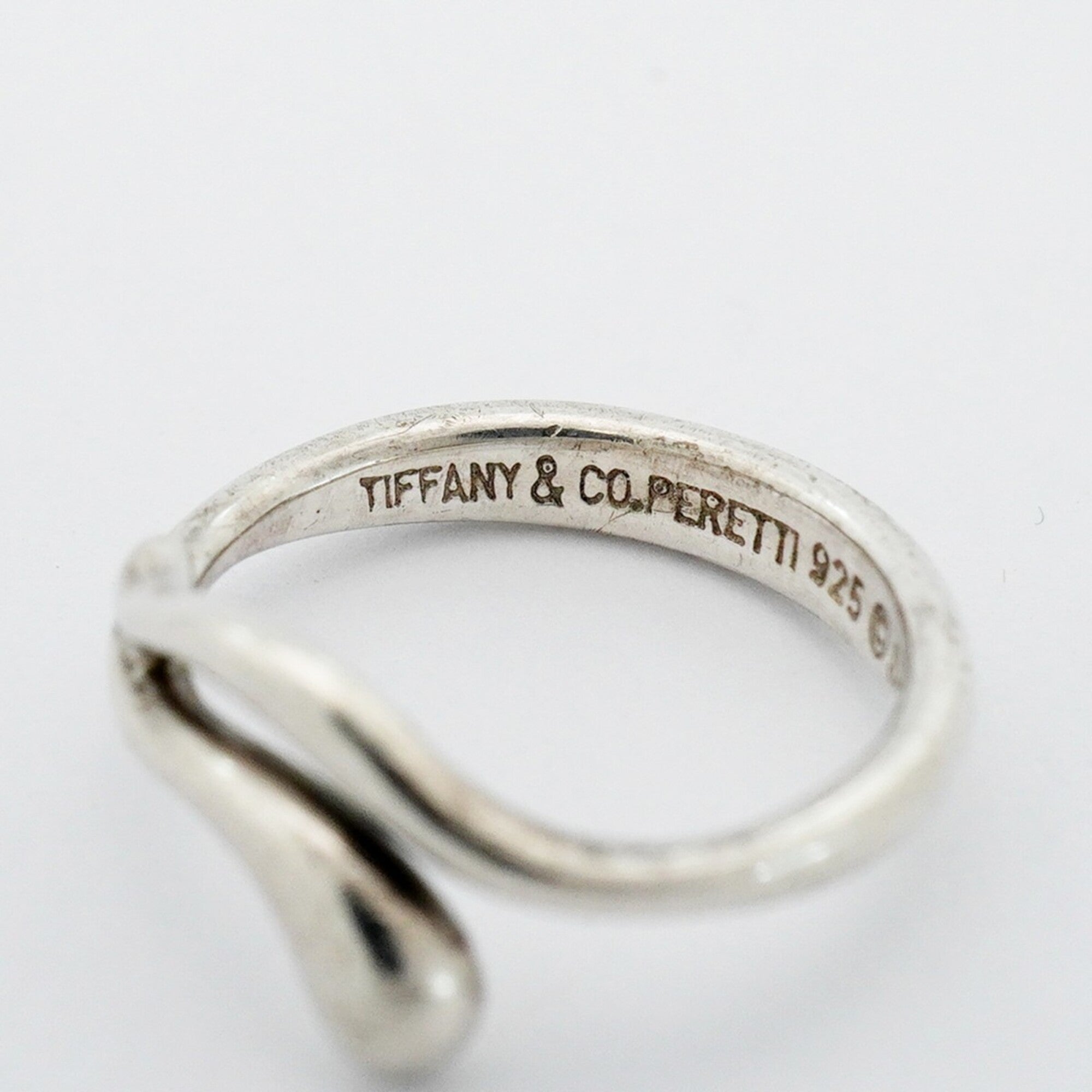 Tiffany Silver 925 Band Ring (Pre-Owned)