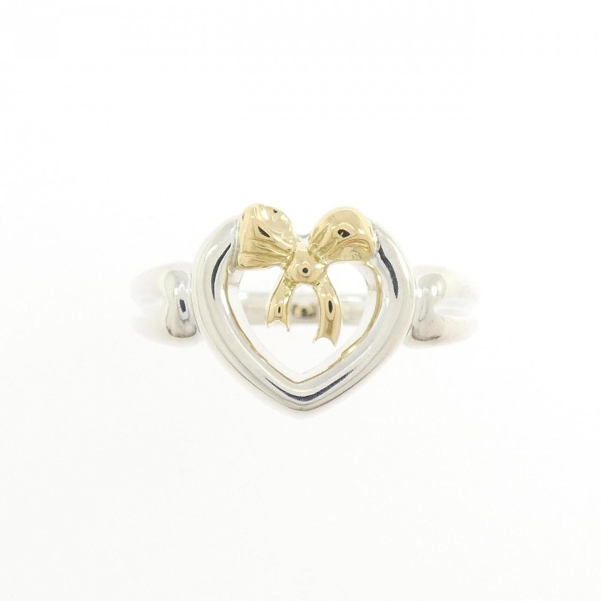 Tiffany Yellow Gold (18K) Silver 925 Band Ring (Pre-Owned)