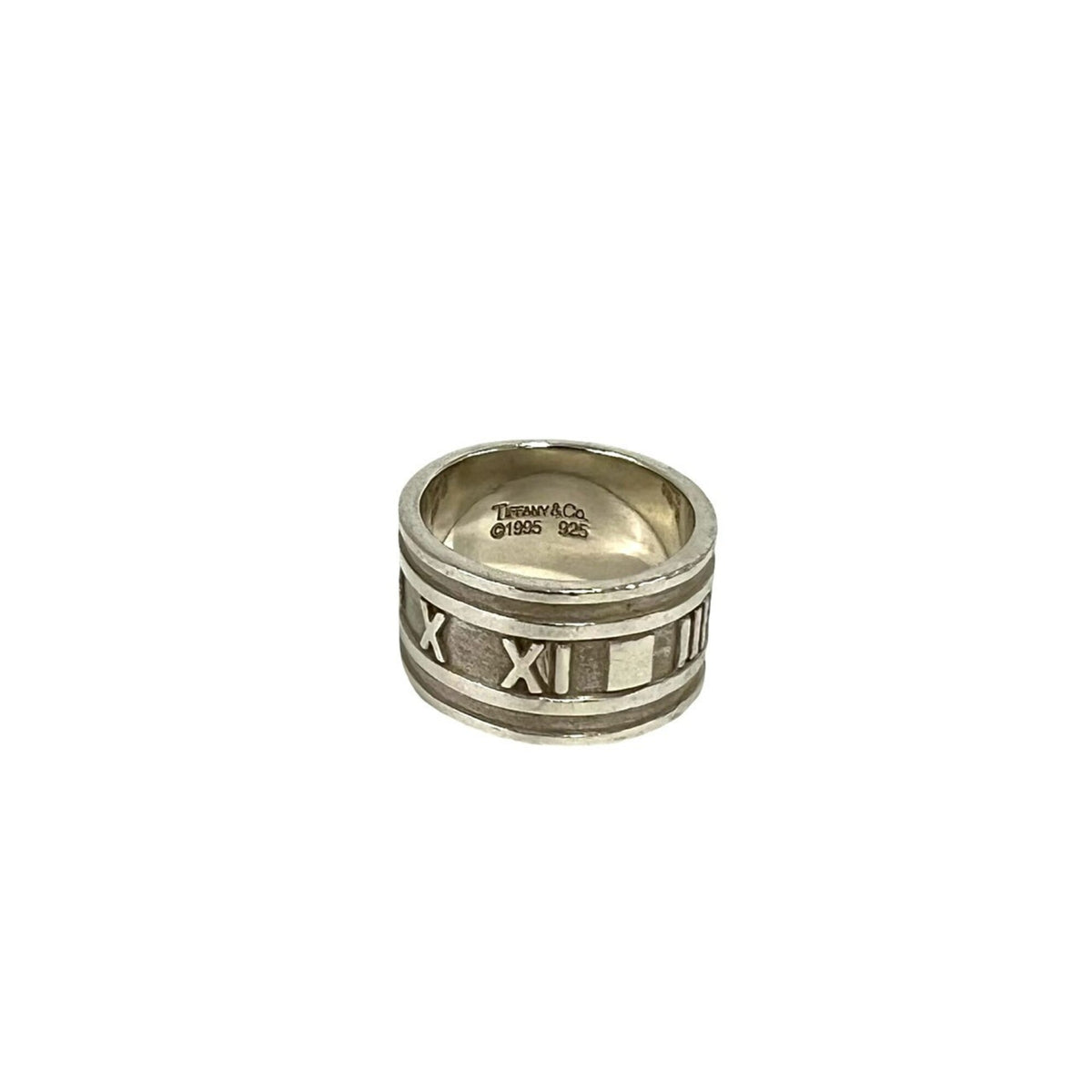 Tiffany Silver Silver 925 Band Ring (Pre-Owned)