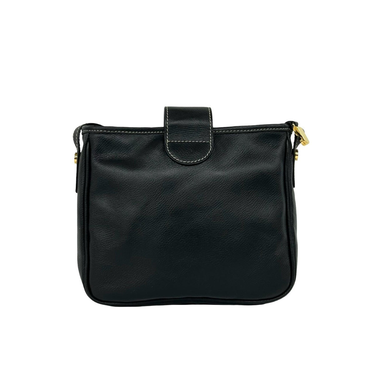Loewe Black Leather Crossbody Bag Pochette Shoulder Bag (Pre-Owned)
