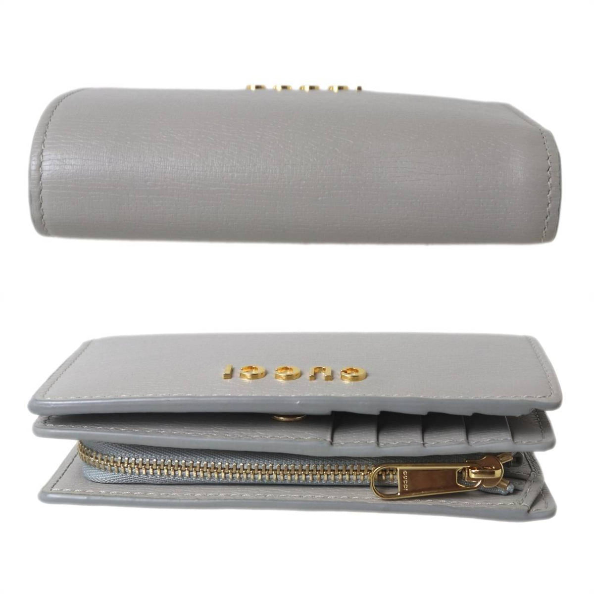 Gucci Light Gray Wallet (Bi-Fold) (Pre-Owned)