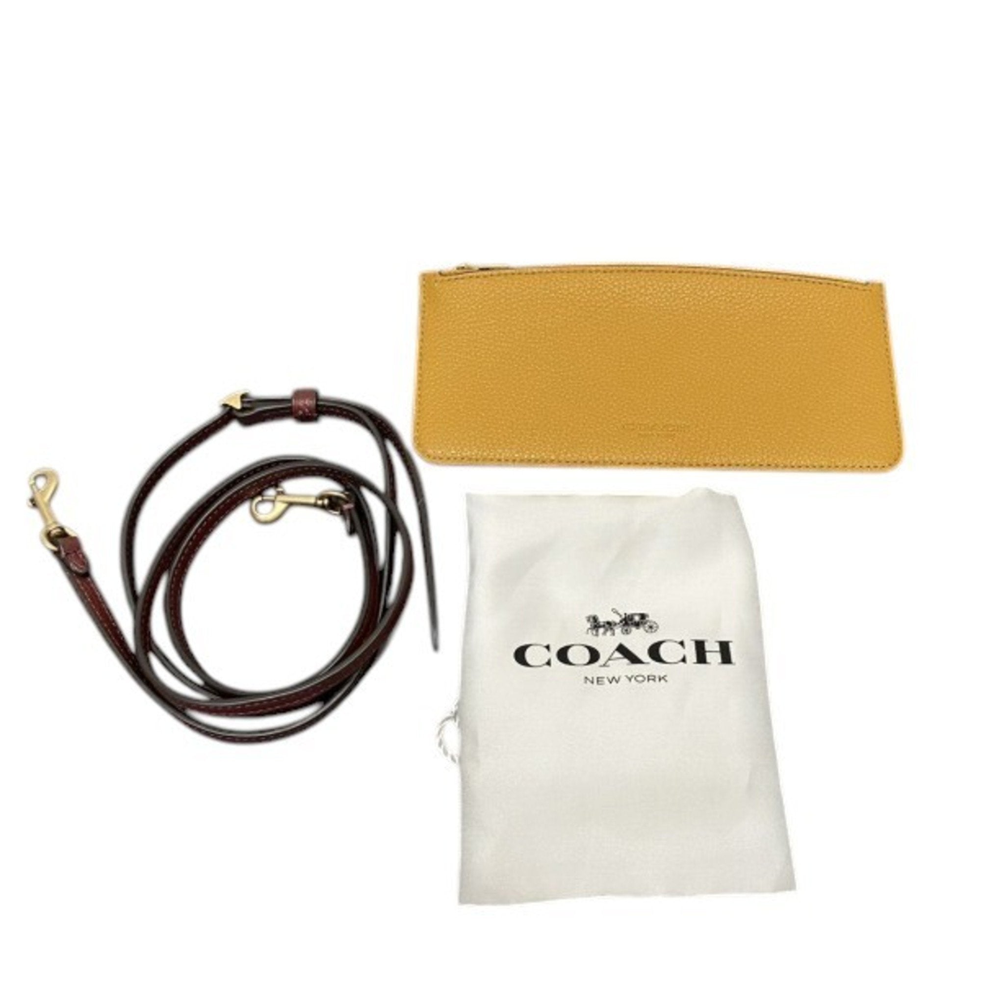 Coach Multi-Color Leather Shoulder Bag (Pre-Owned)