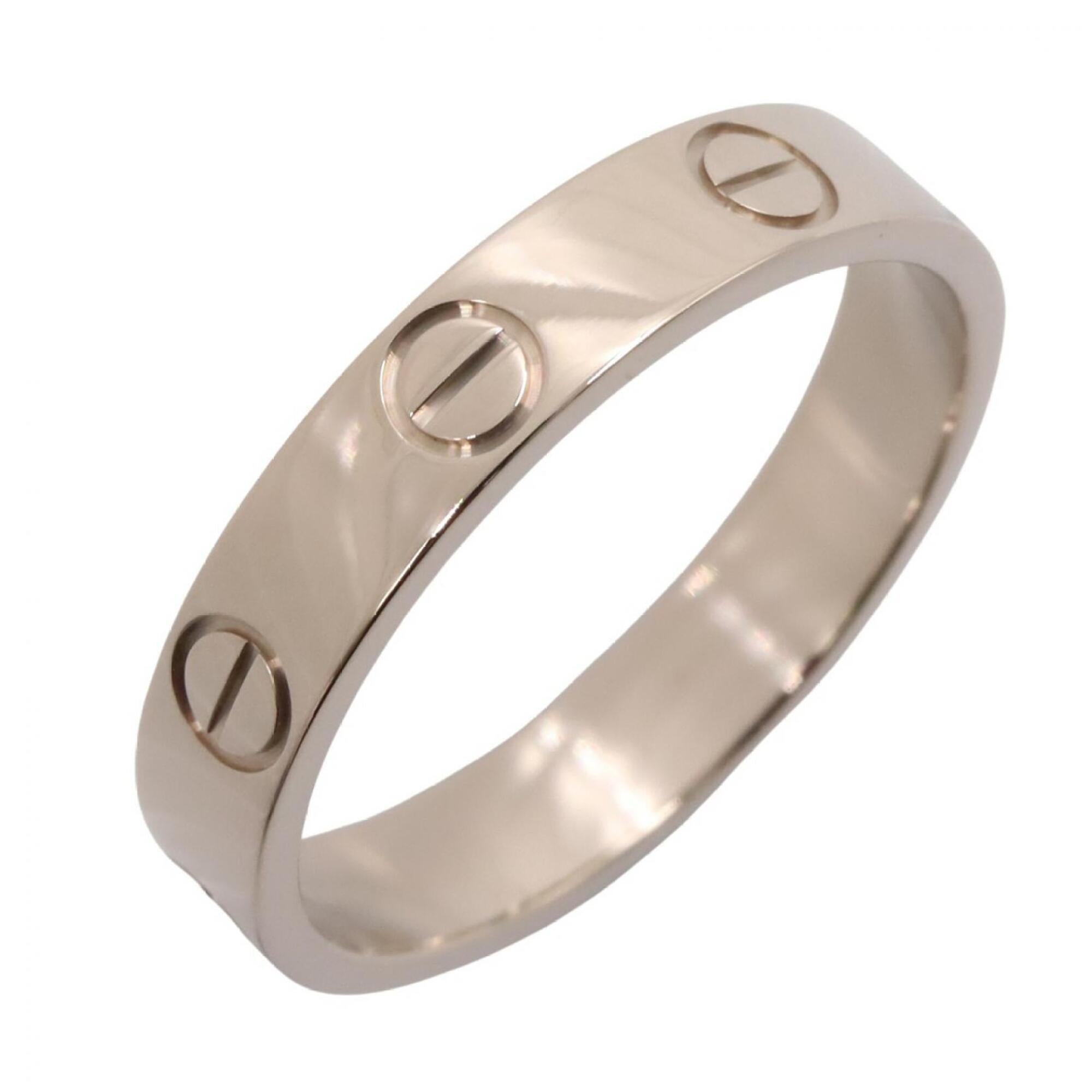 Cartier Silver White Gold (18K) Band Ring (Pre-Owned)