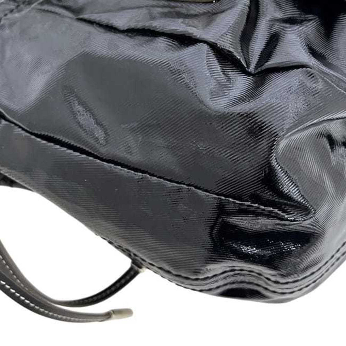 Tod's Black Patent Leather Tote Bag (Pre-Owned)