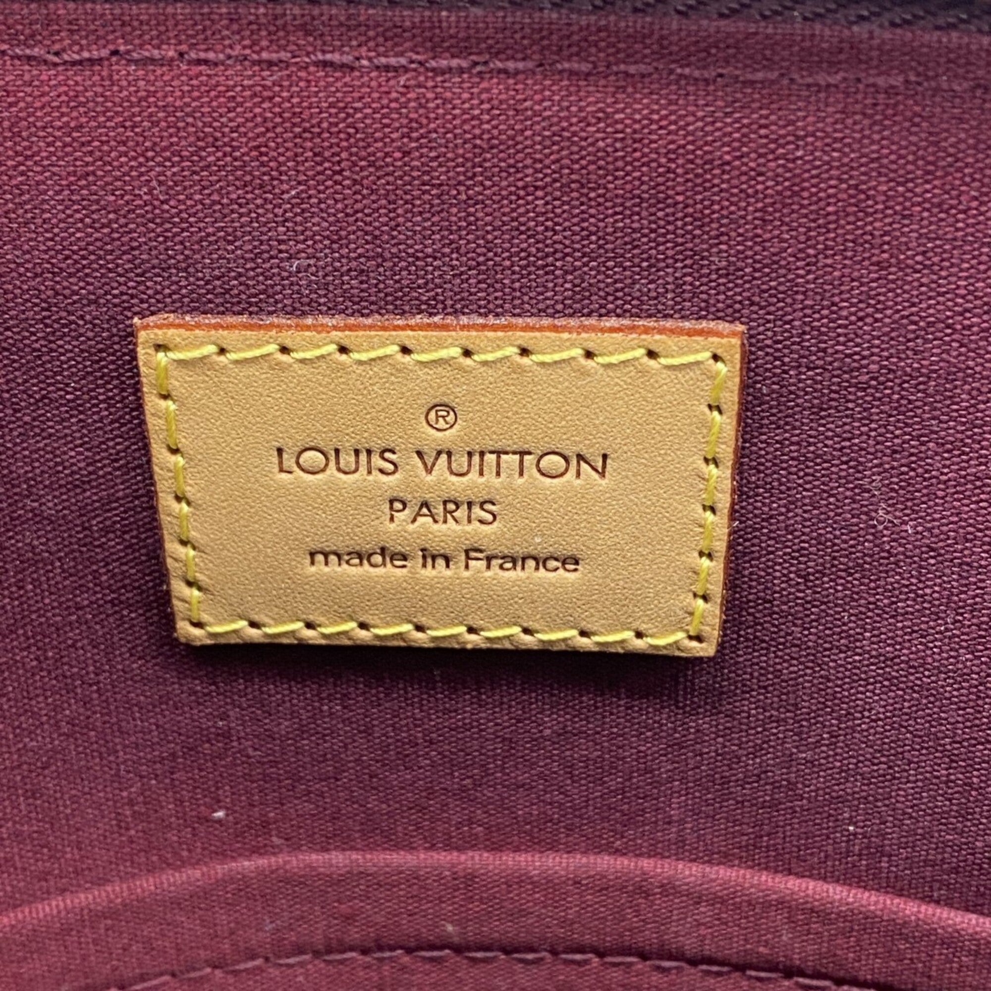 Louis Vuitton Rouge Fauviste Handbag (Pre-Owned)