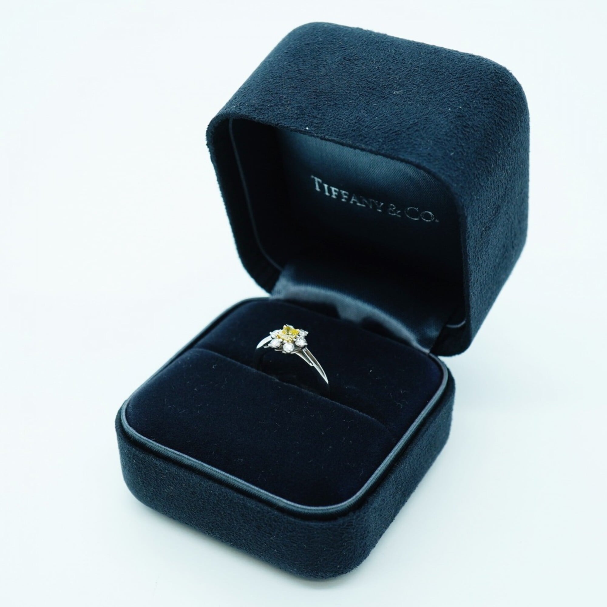Tiffany Yellow Gold (18K) Platinum 950 Band Ring (Pre-Owned)