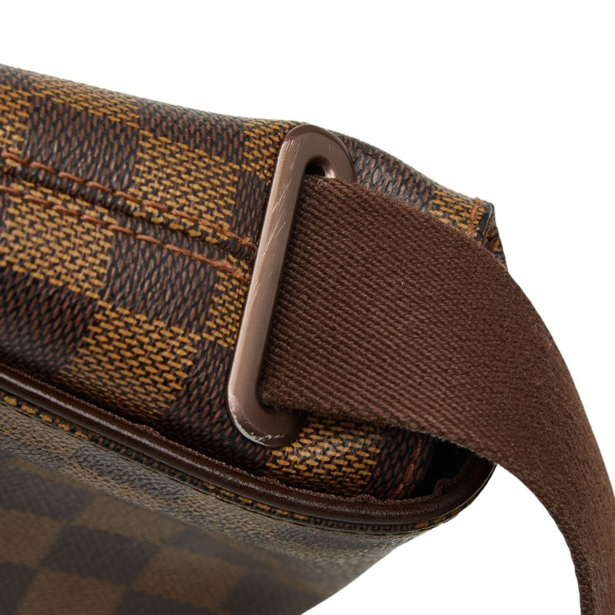 Louis Vuitton Brown Pvc Leather Shoulder Bag (Pre-Owned)