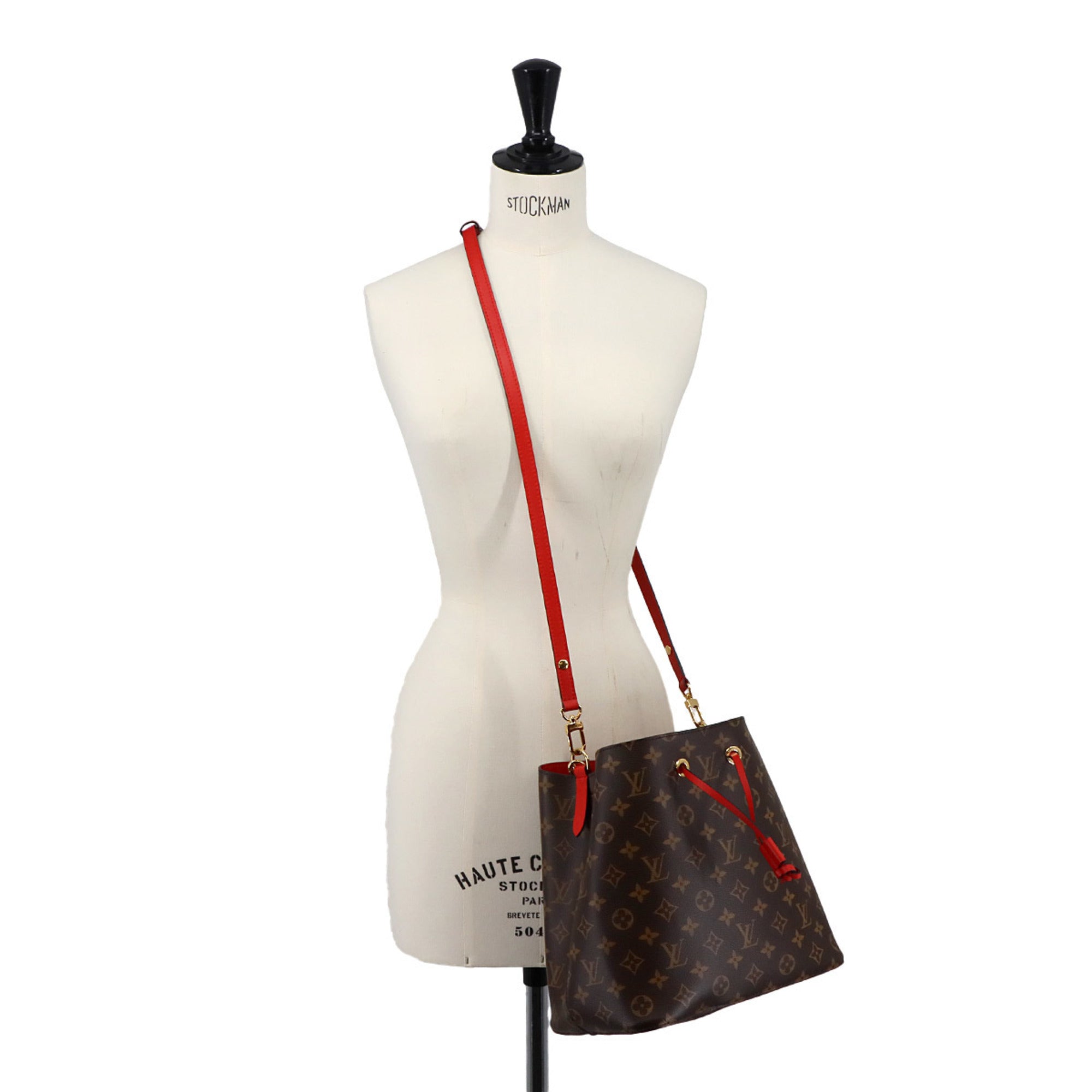 Louis Vuitton Brown Coquelicots Monogram Monogram Handbag (Pre-Owned)