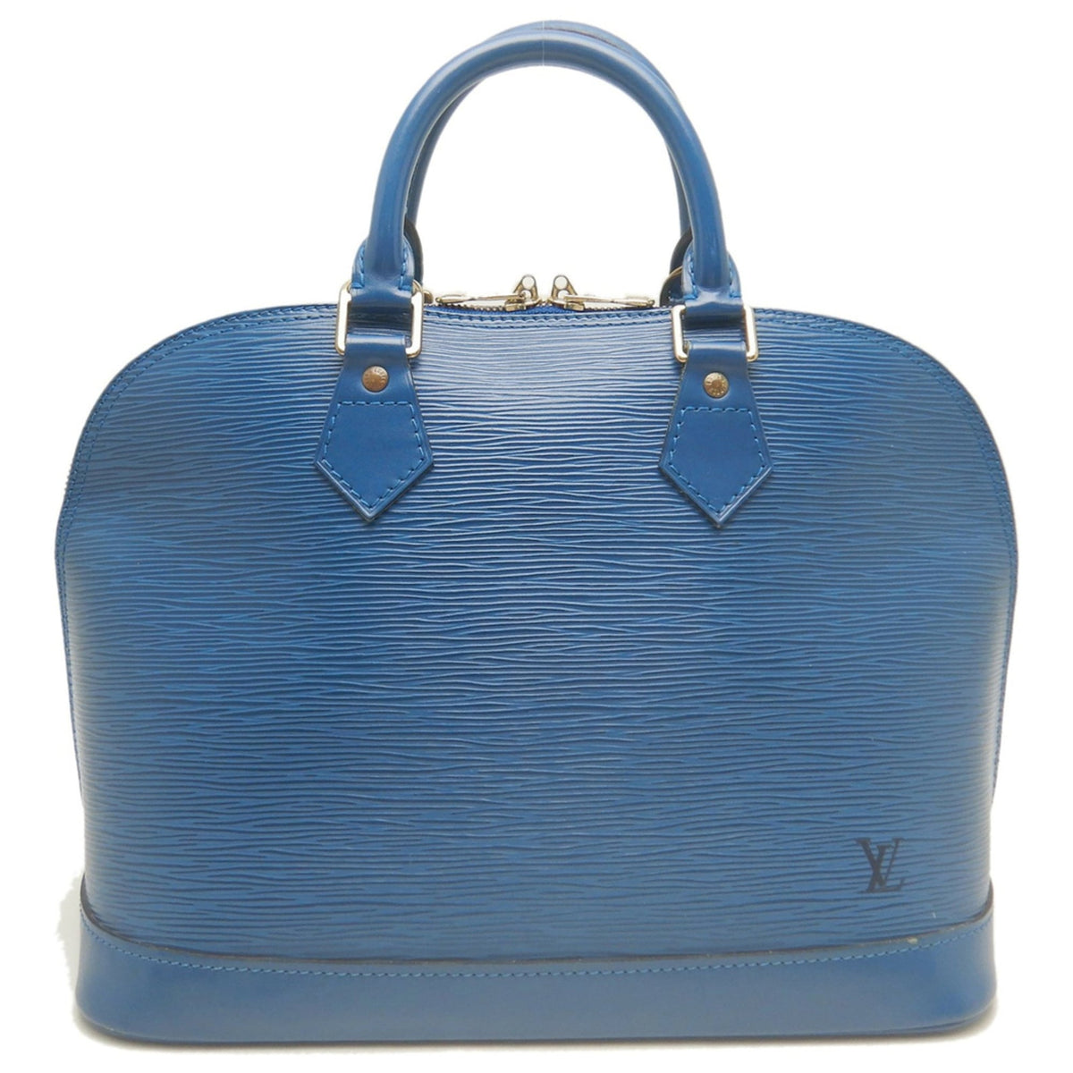 Louis Vuitton Toledo Blue Epi Leather Handbag (Pre-Owned)