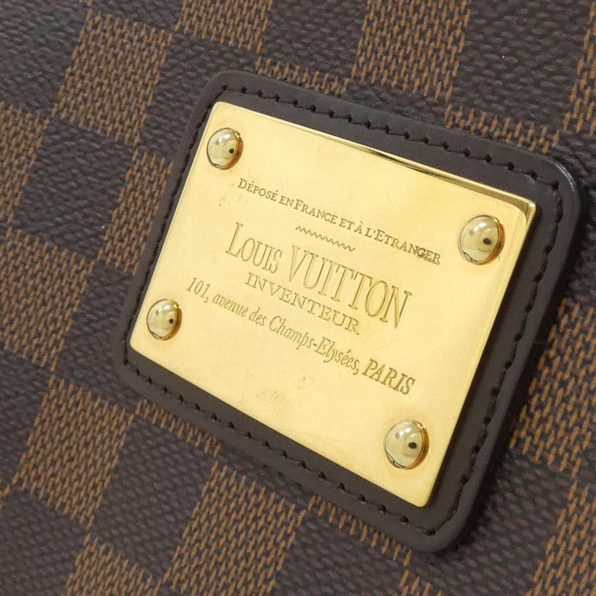 Louis Vuitton Ebene Coated Canvas Shoulder Bag (Pre-Owned)