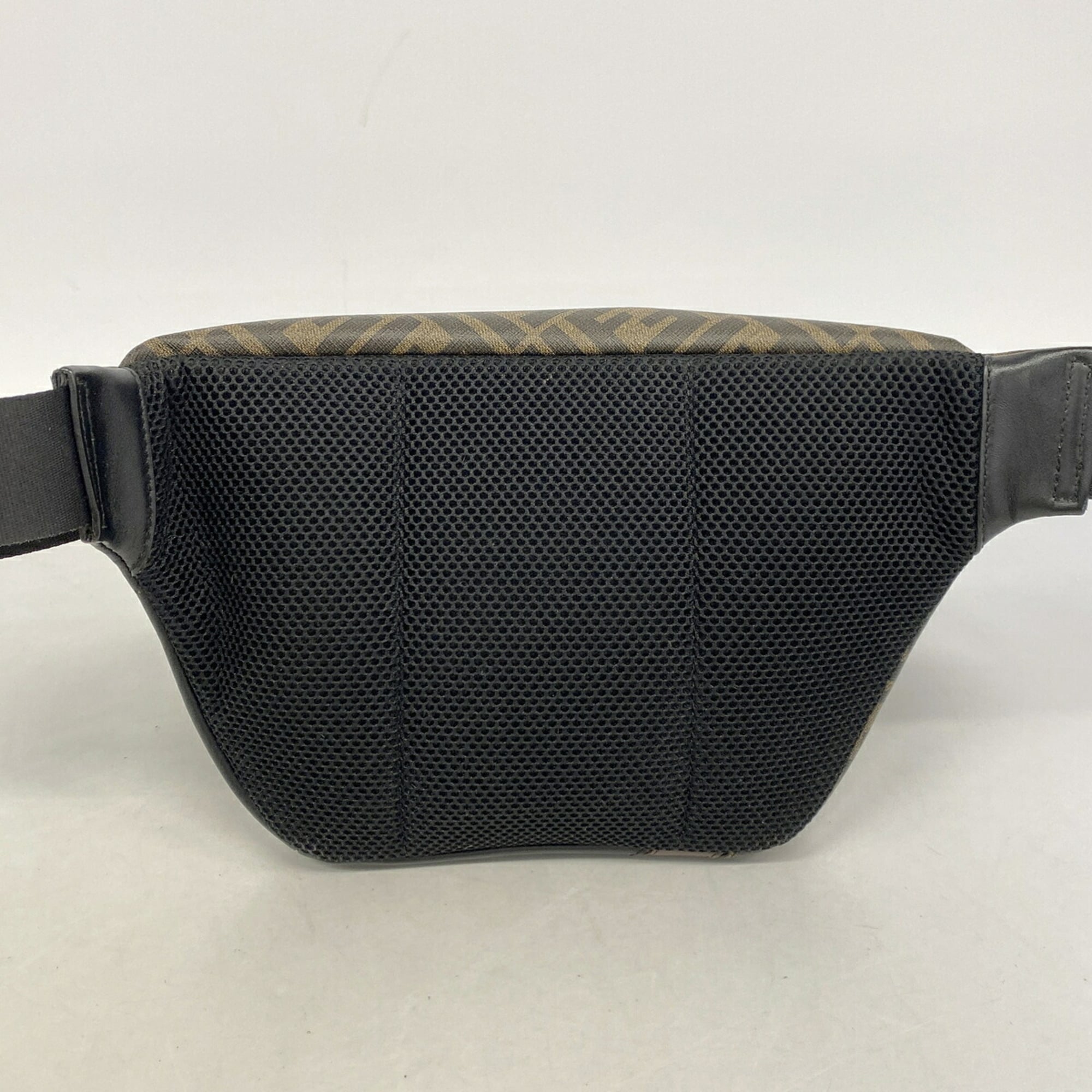 Fendi Brown Pvc Leather Fanny Pack (Pre-Owned)