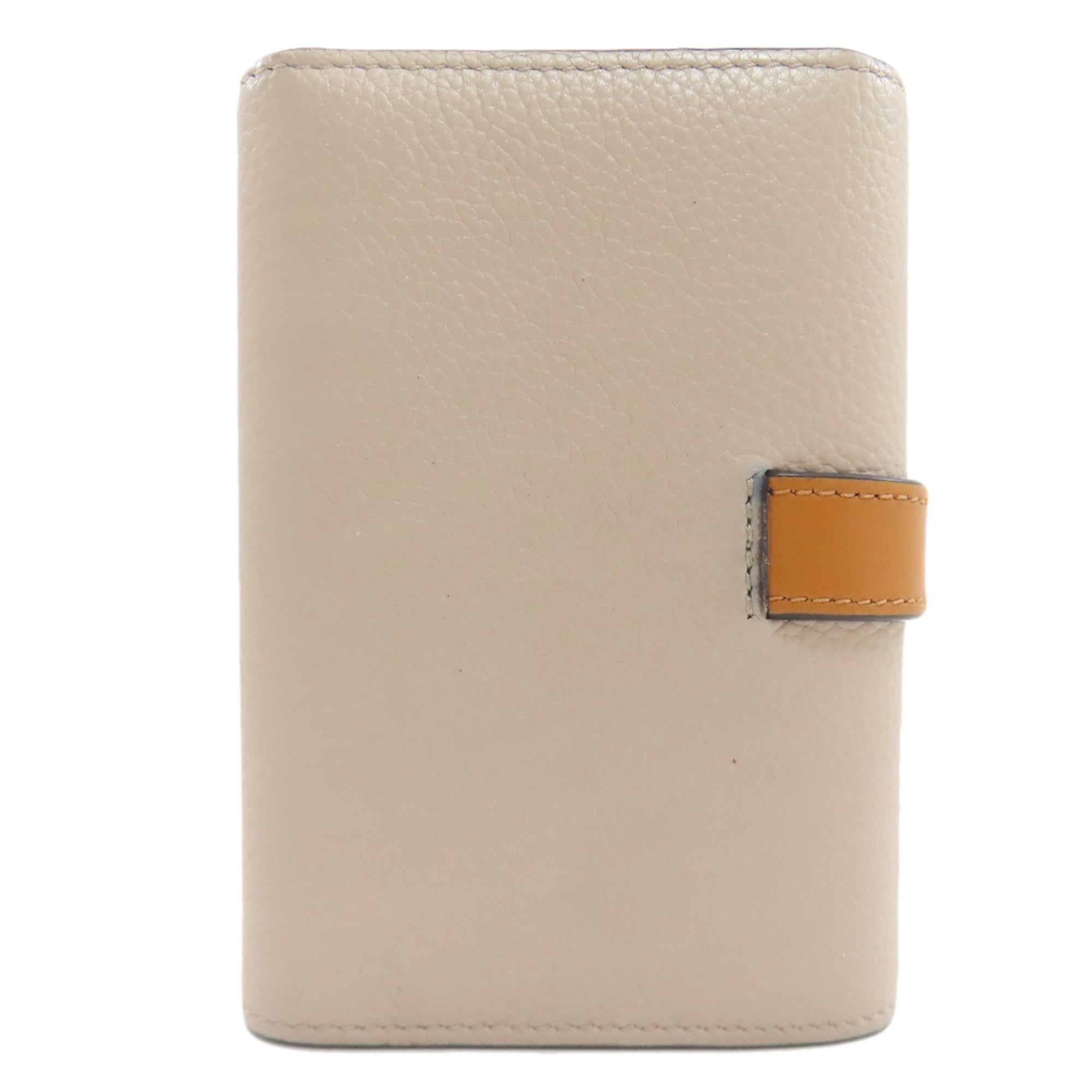 Loewe Beige Leather Wallet (Bi-Fold) (Pre-Owned)