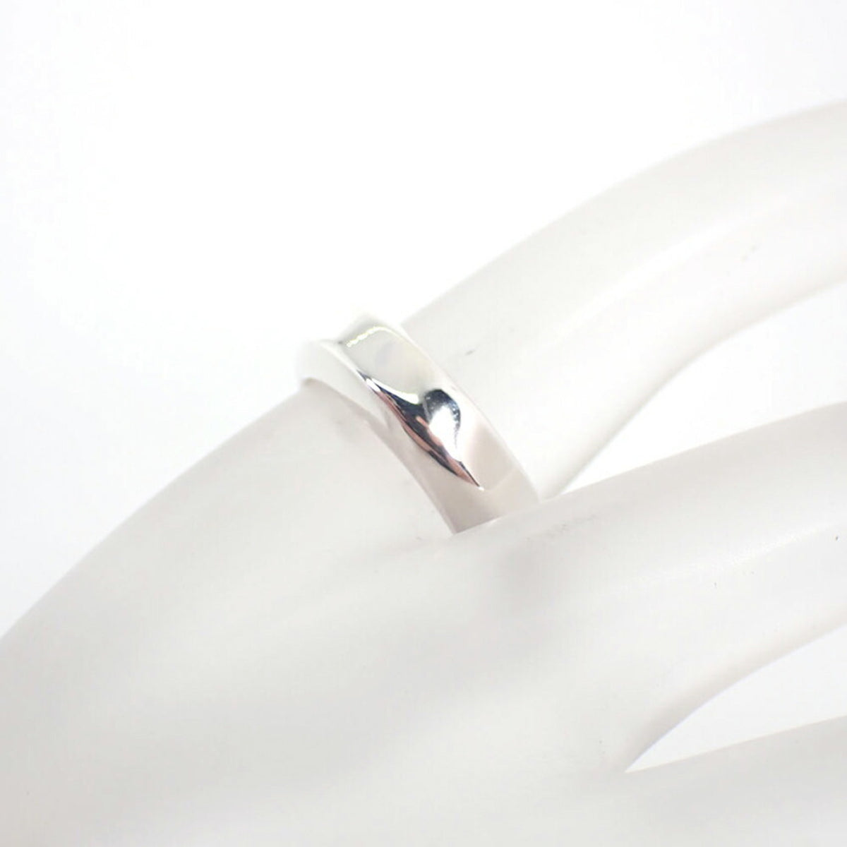 Tiffany Sterling Silver 925 Band Ring (Pre-Owned)