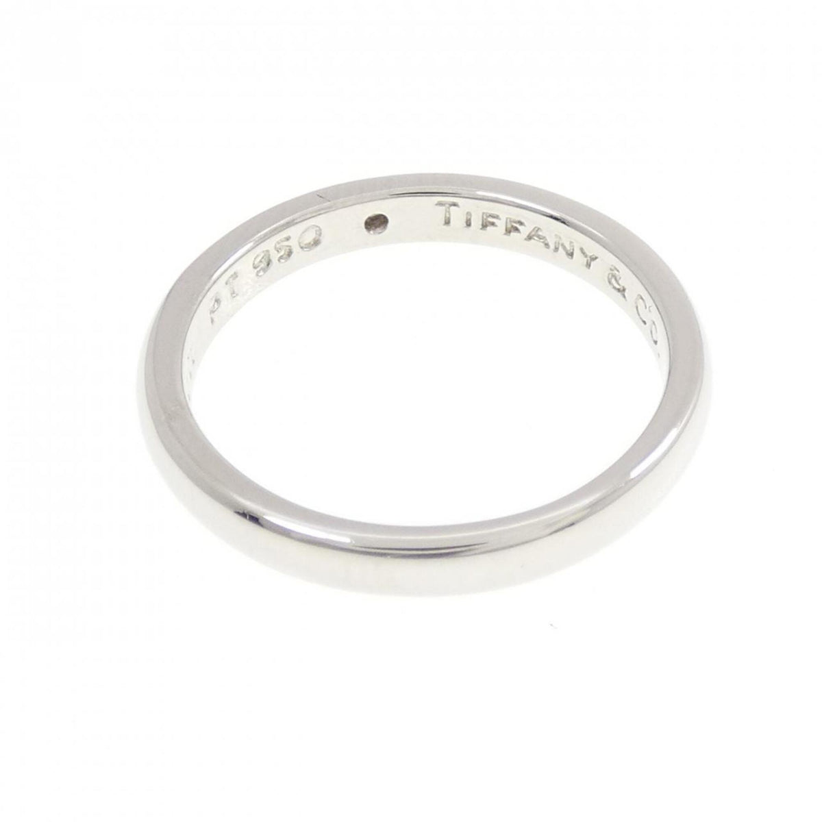 Tiffany Platinum 950 Band Ring (Pre-Owned)