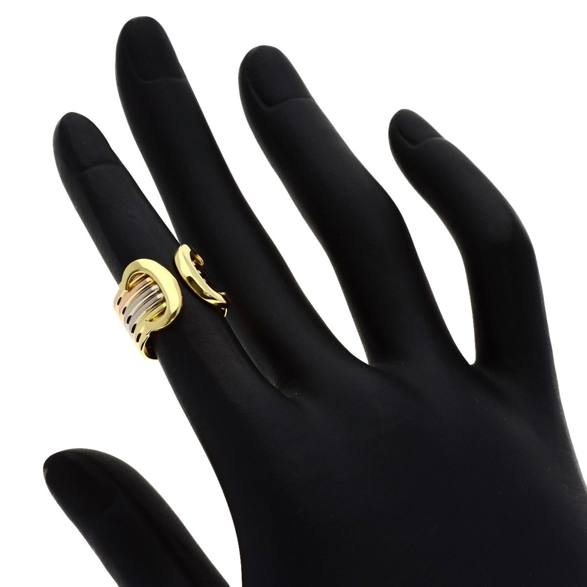 Cartier Yellow Gold (18K) Pink Gold (18K) Band Ring (Pre-Owned)
