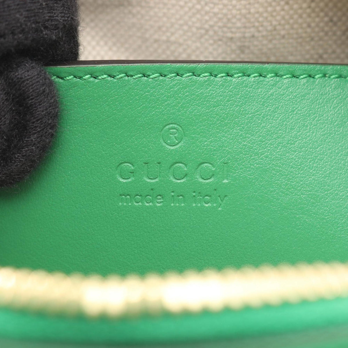 Gucci Green Leather Handbag (Pre-Owned)