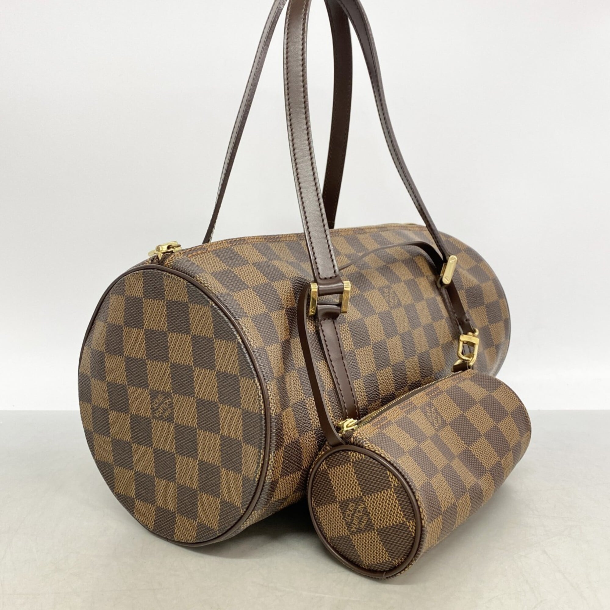 Louis Vuitton Ebene Handbag (Pre-Owned)