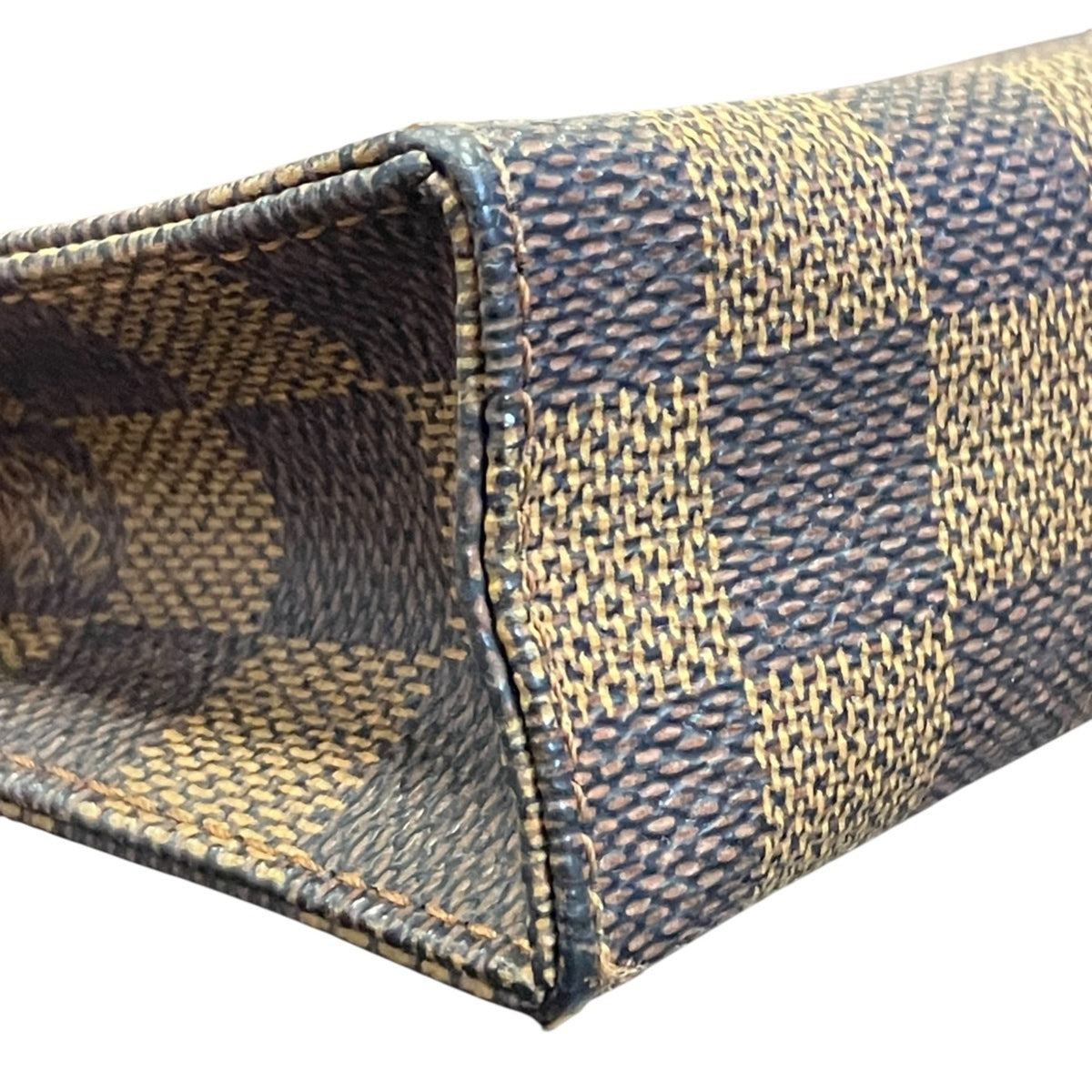 Louis Vuitton Brown Damier Canvas Pouch (Pre-Owned)