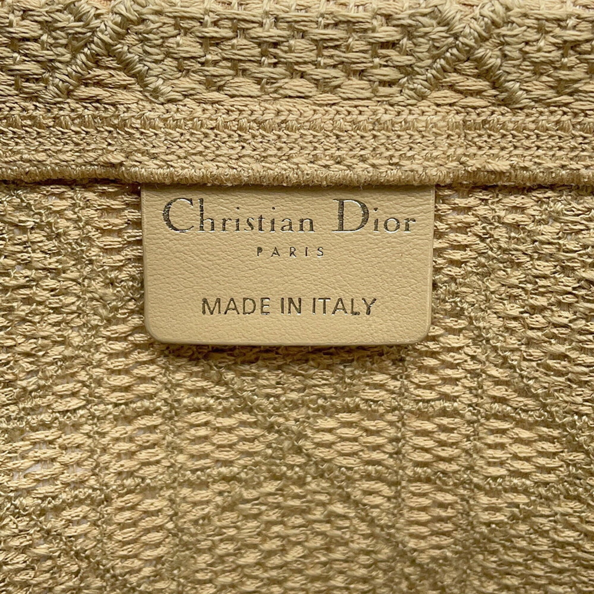 Christian Dior Beige Canvas Shoulder Bag (Pre-Owned)