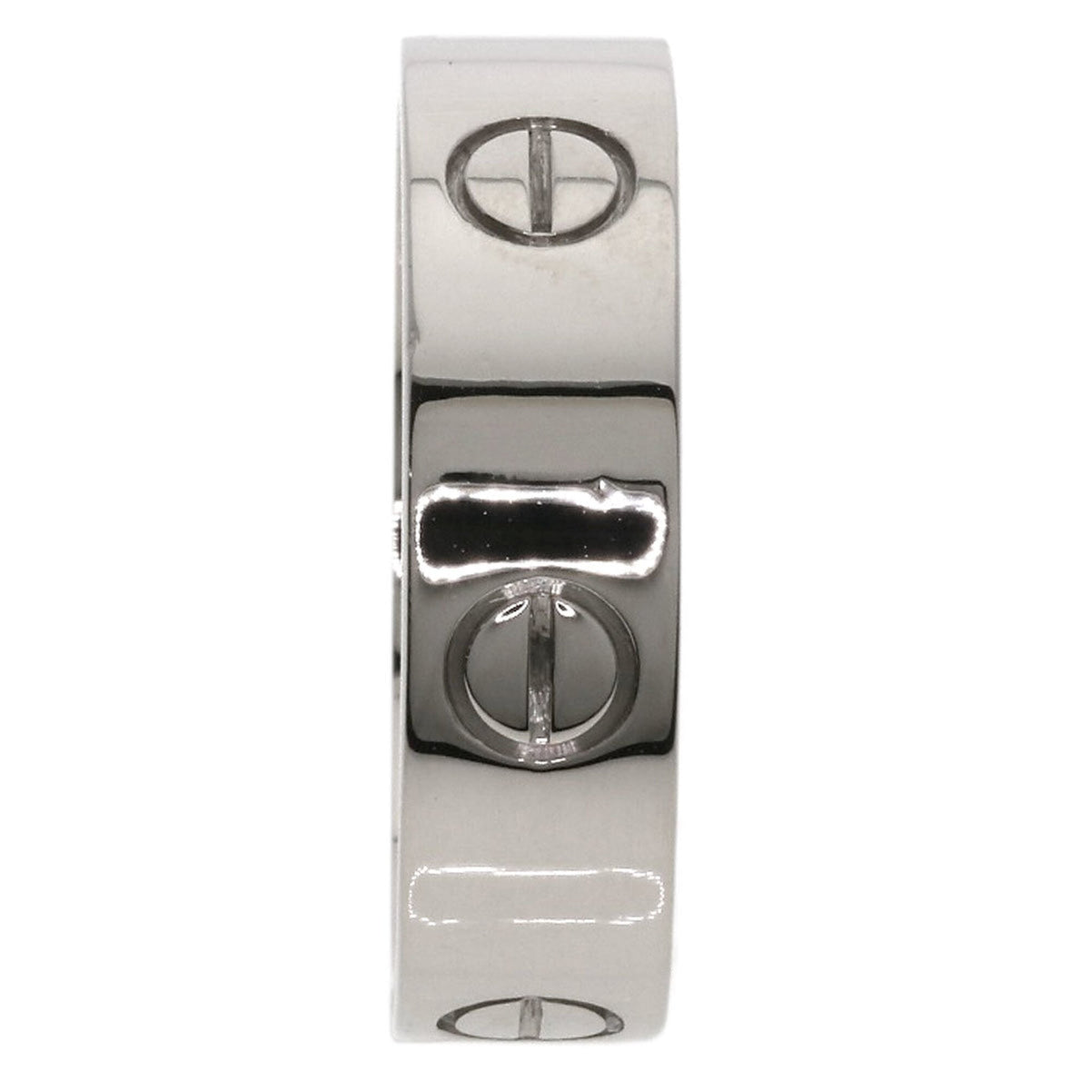 Cartier White Gold White Gold (18K) Band Ring (Pre-Owned)