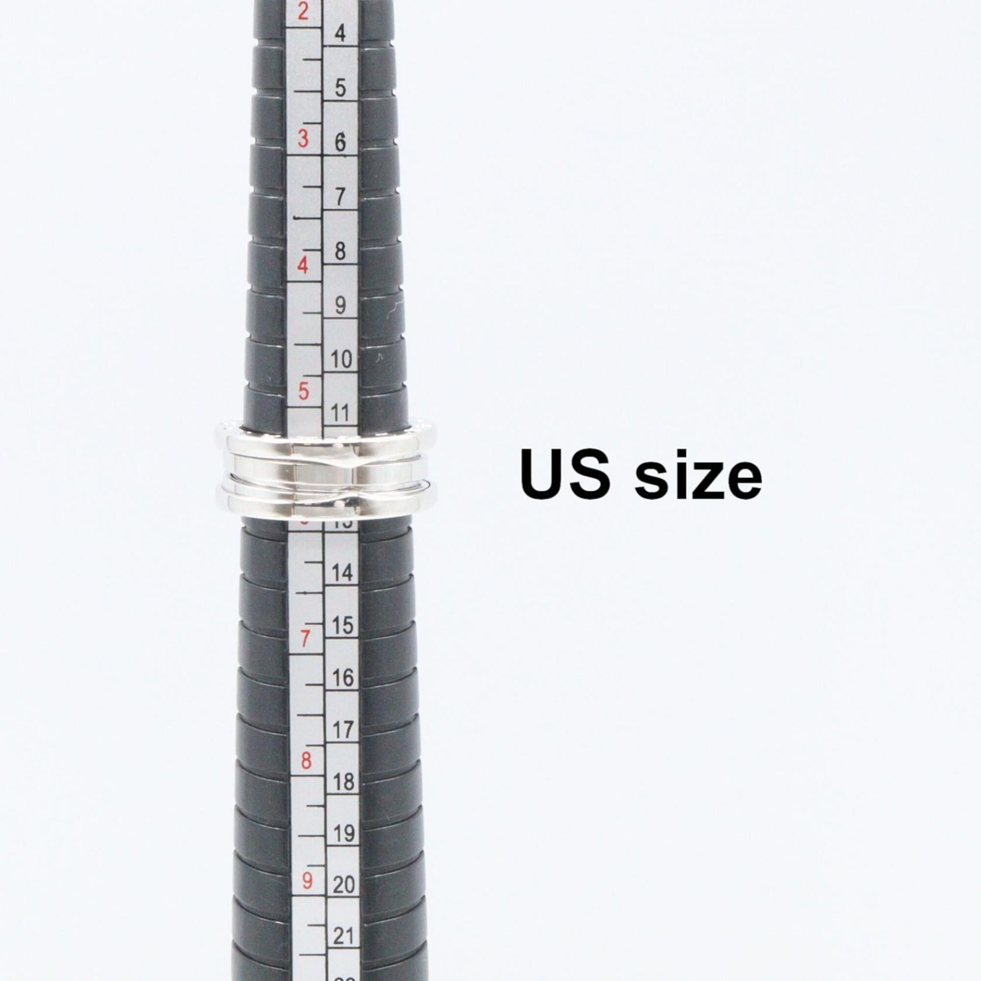 Bvlgari White Gold White Gold (18K) Band Ring (Pre-Owned)