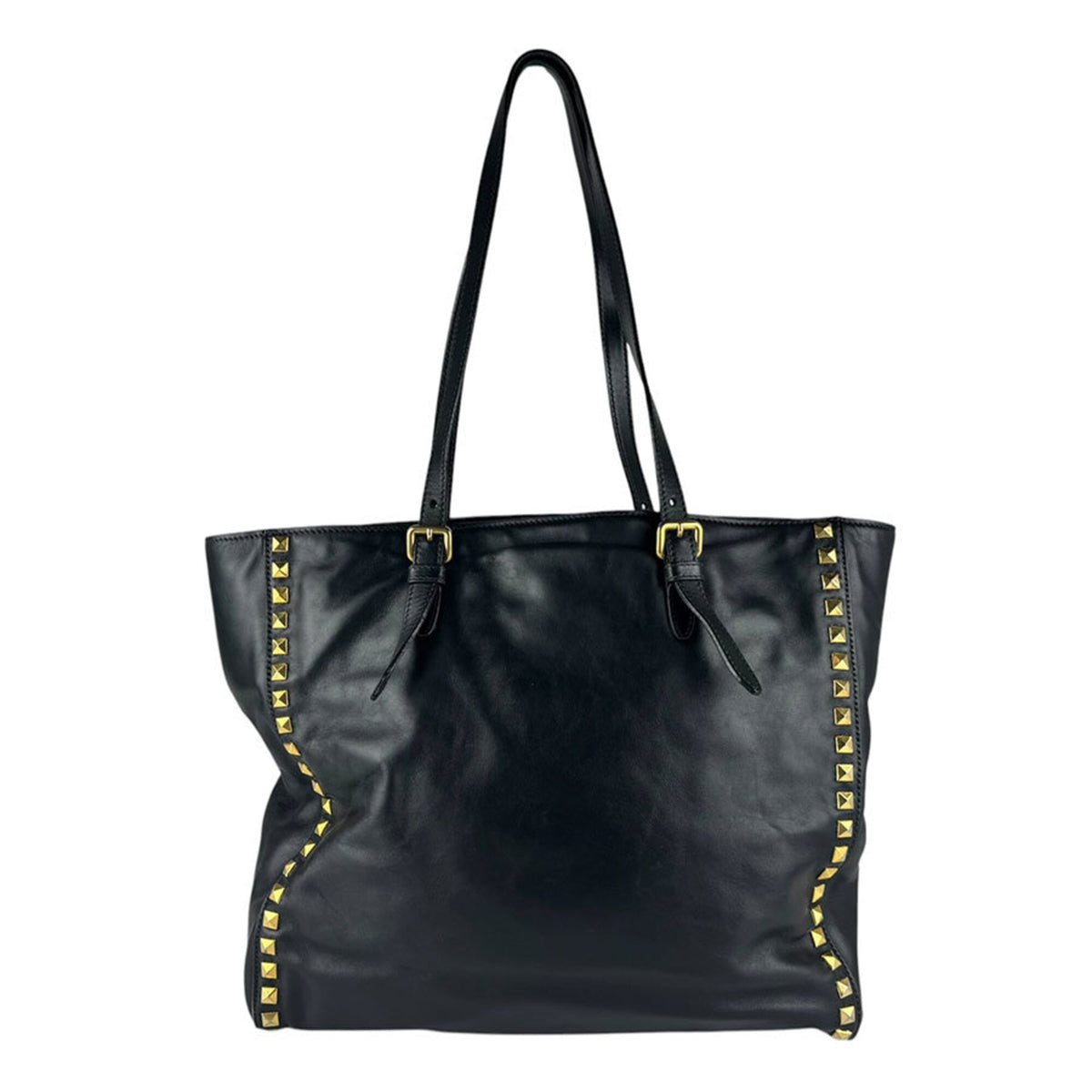 Miu Miu Black Leather Shoulder Bag (Pre-Owned)