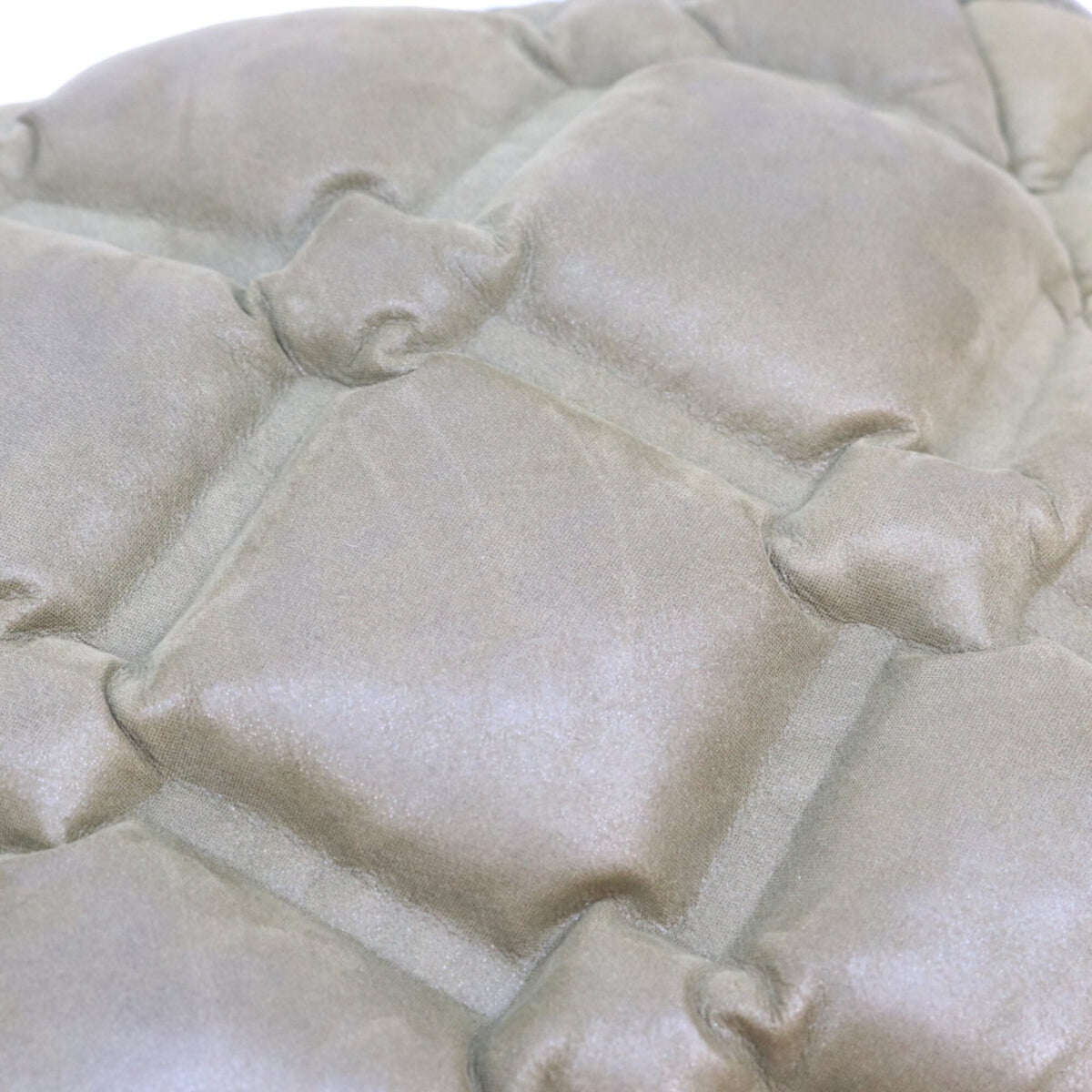 Chanel Khaki Leather Shoulder Bag (Pre-Owned)